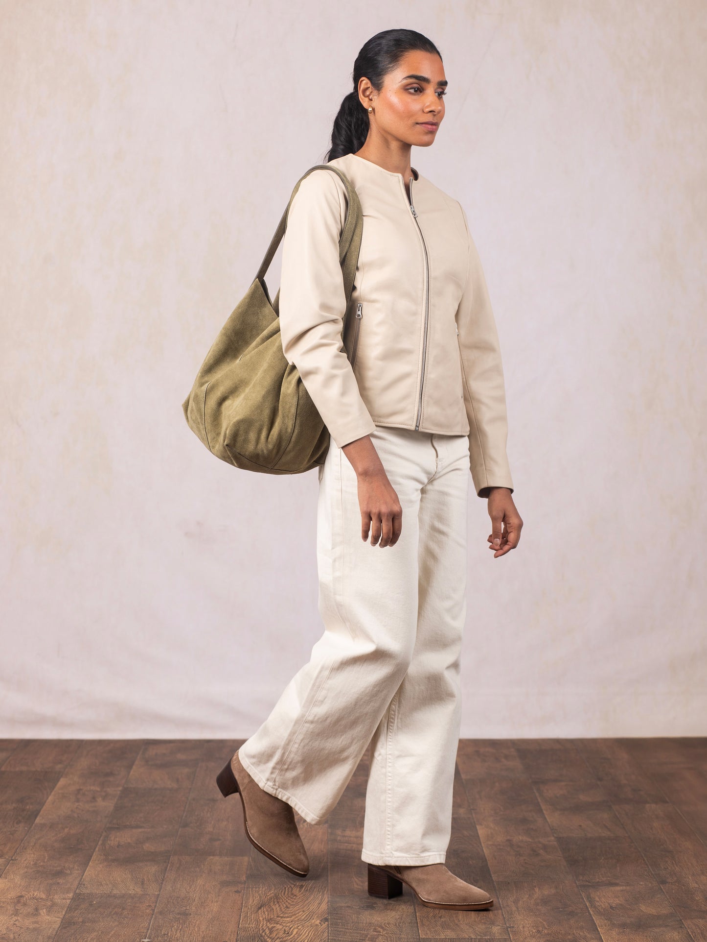 Santon Suede Tote Bag