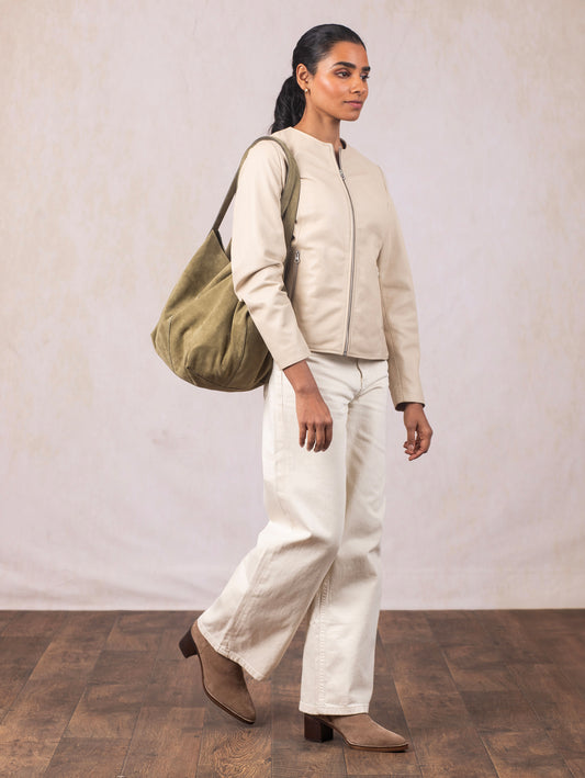 Santon Suede Tote Bag