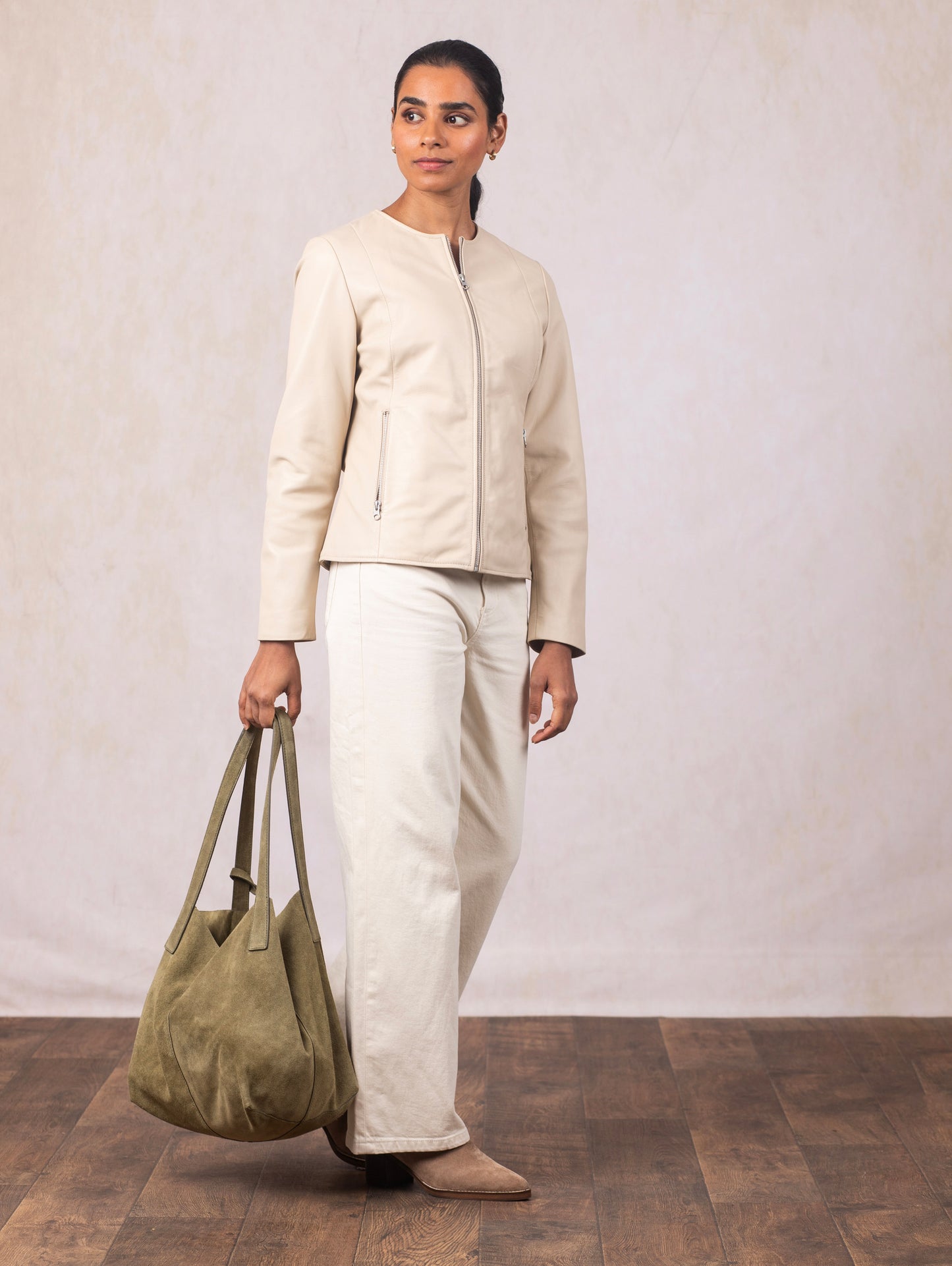 Santon Suede Tote Bag