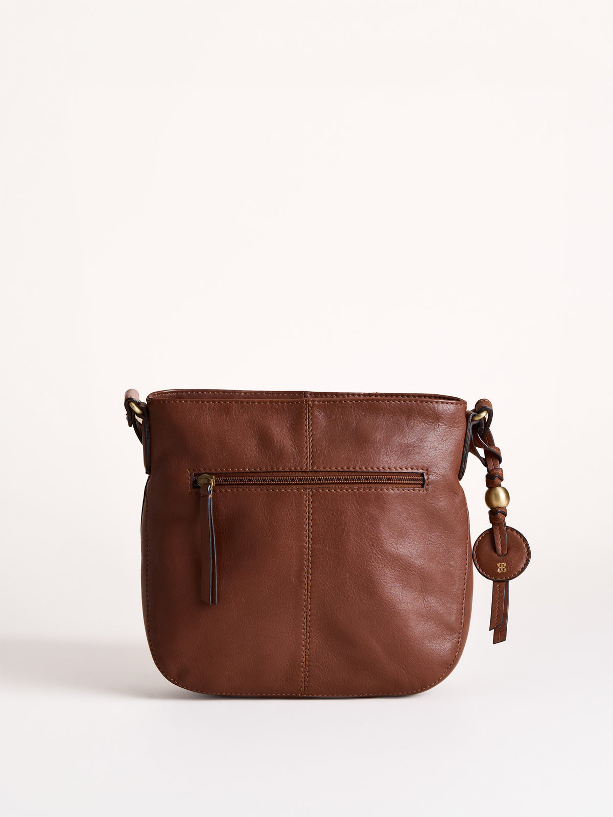 Dent Leather Cross Body Bag