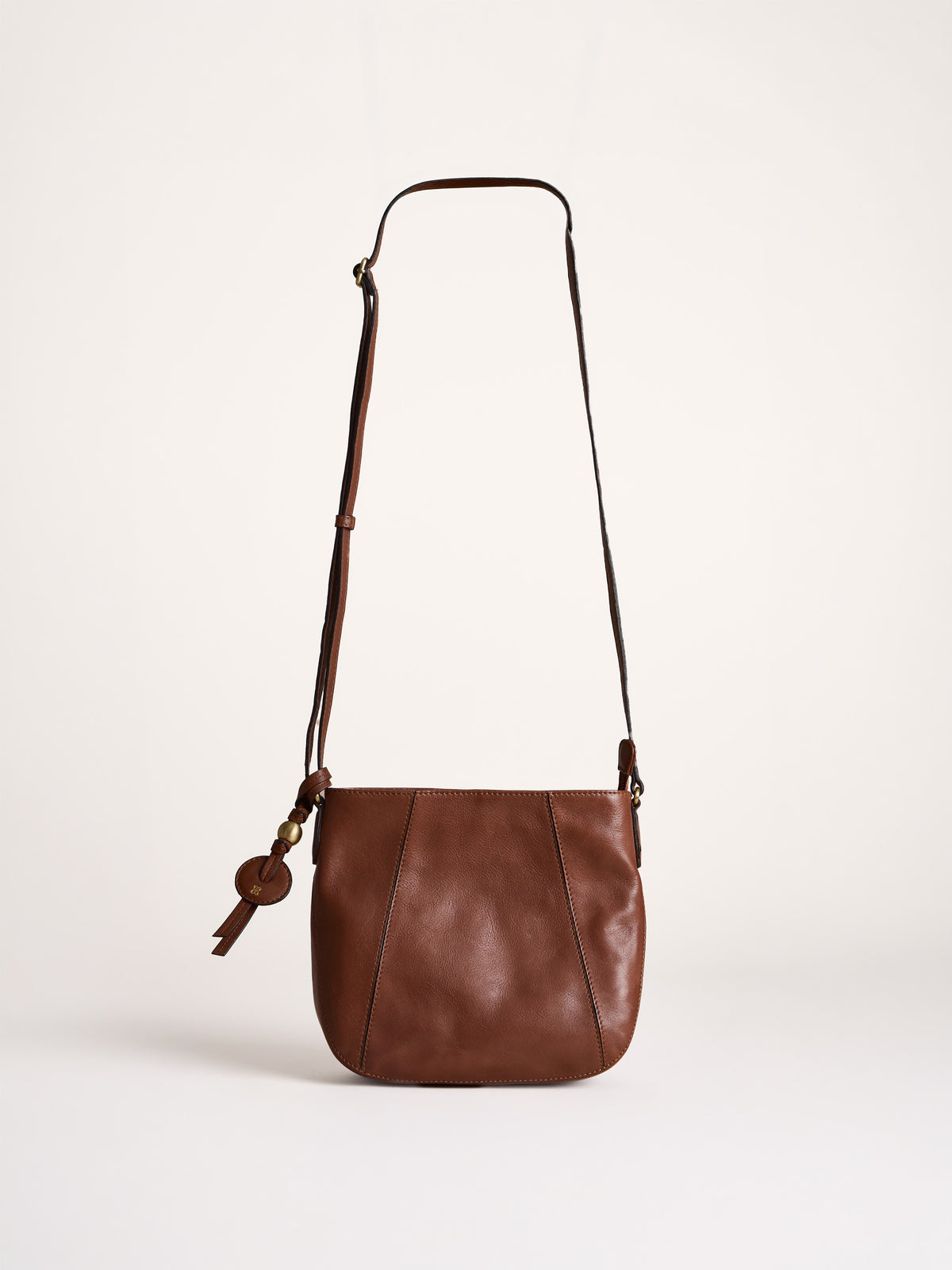 Dent Leather Cross Body Bag