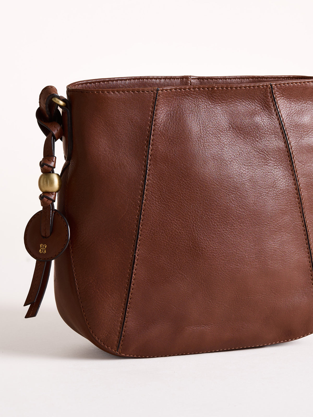 Dent Leather Cross Body Bag