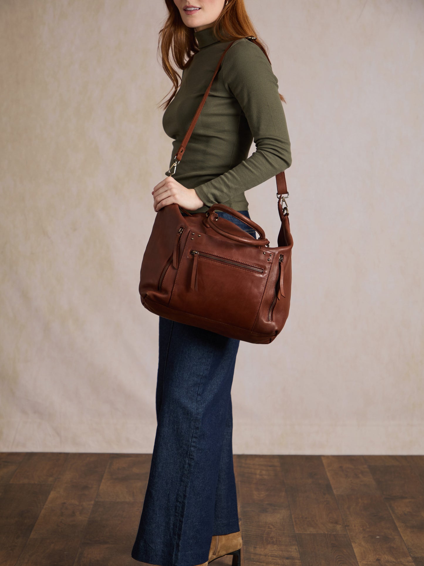 Wetherall Leather Holdall