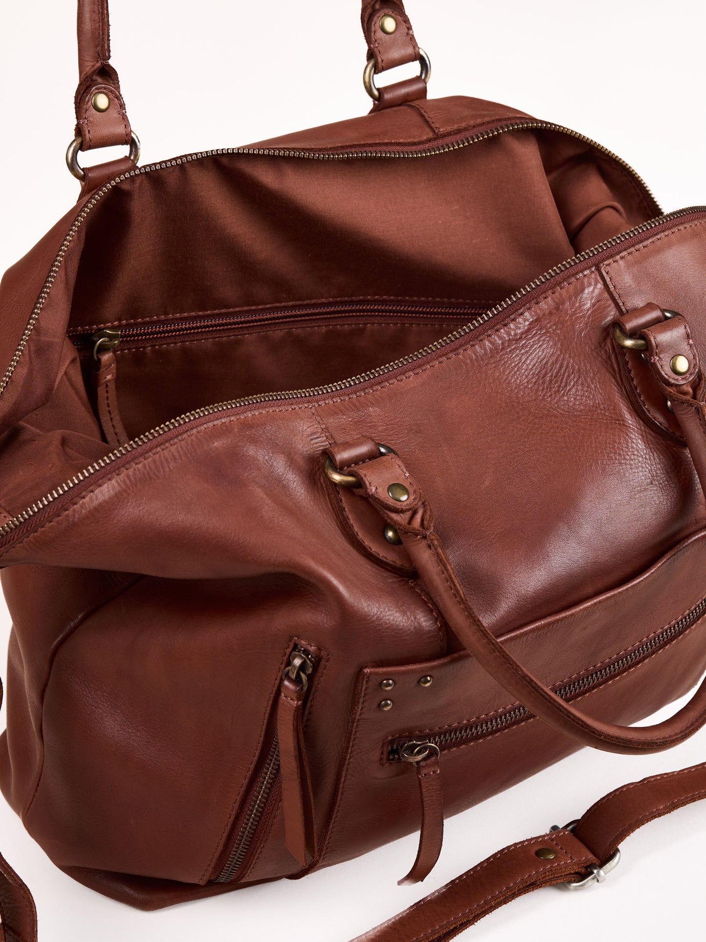 Wetherall Leather Holdall