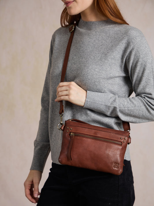 Wetherall Leather Cross Body Bag