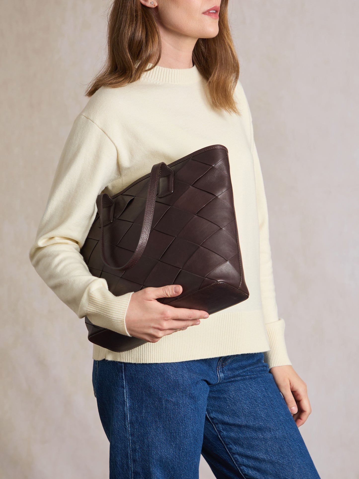 Laithes Leather Tote Bag
