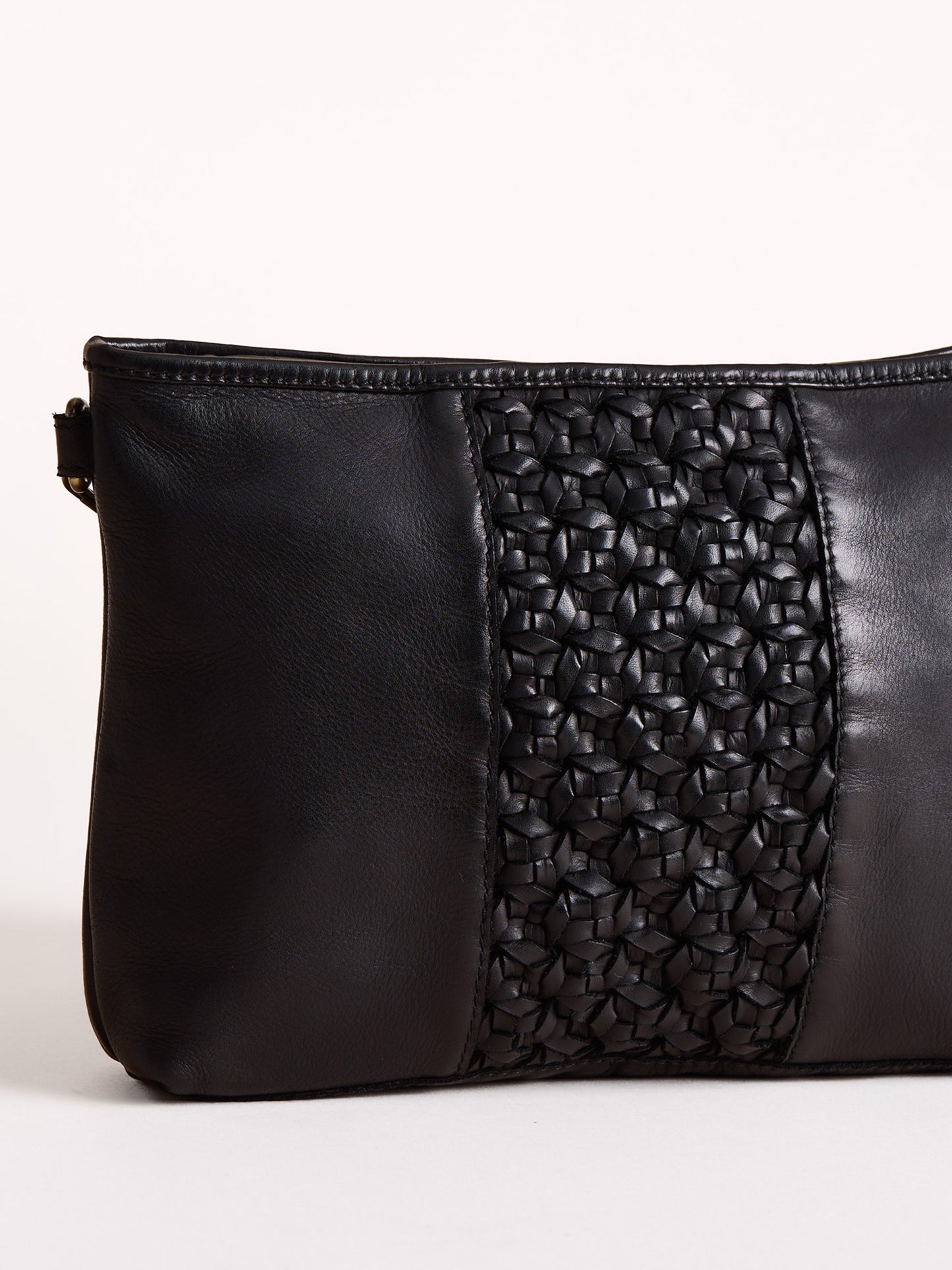 Chapel Leather Cross Body Clutch Bag