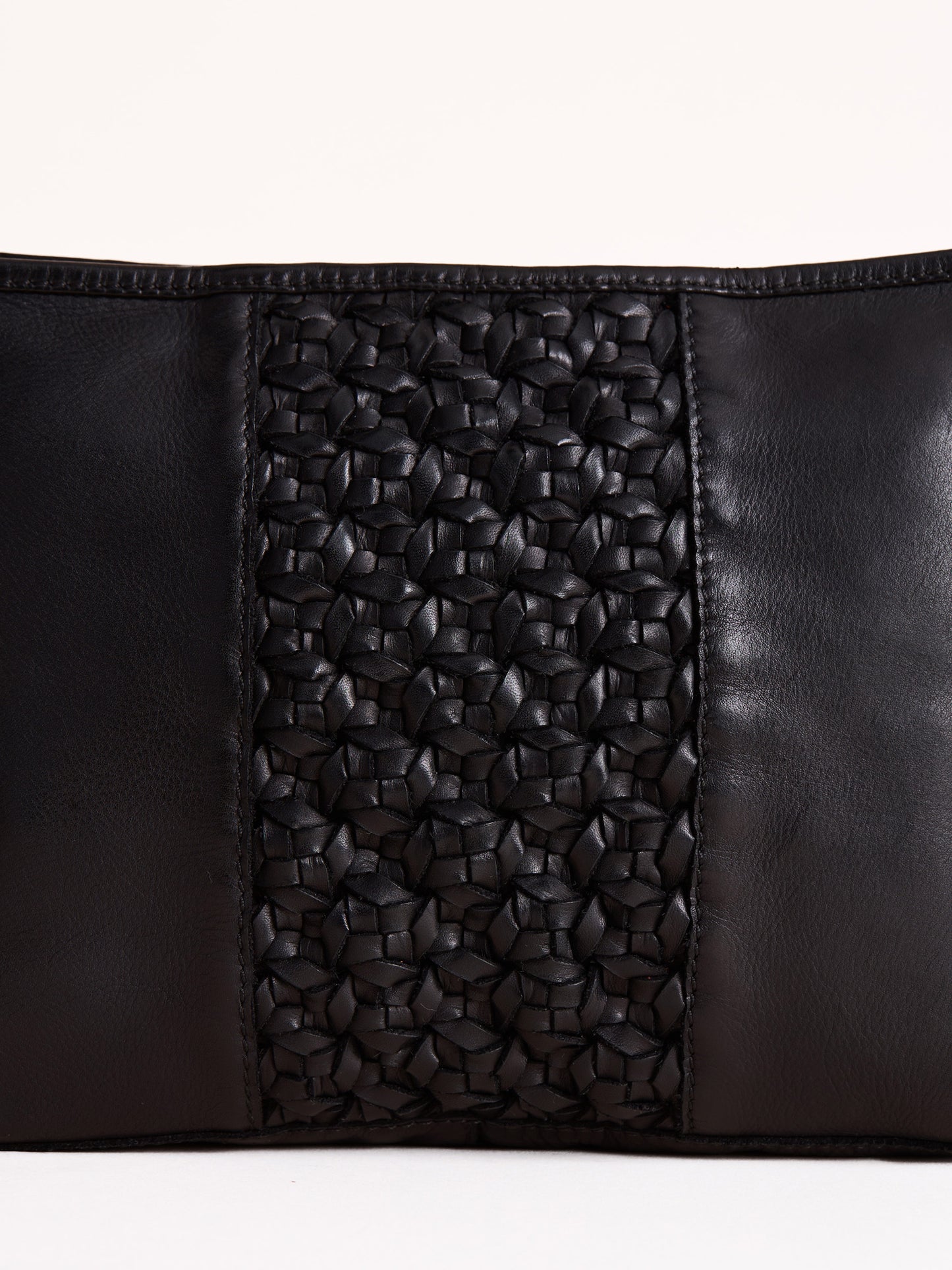 Chapel Leather Cross Body Clutch Bag
