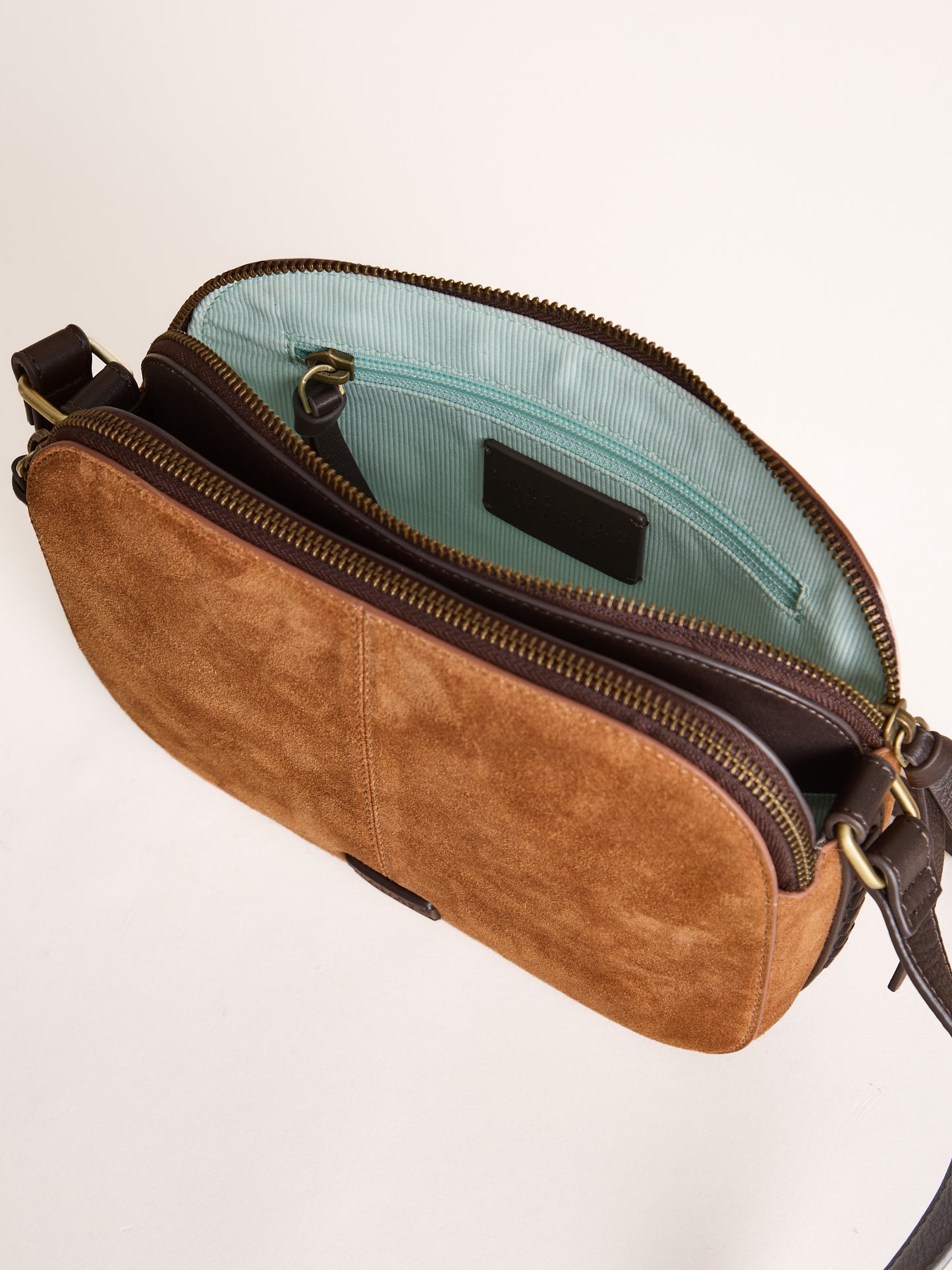 Scales Suede Camera Bag