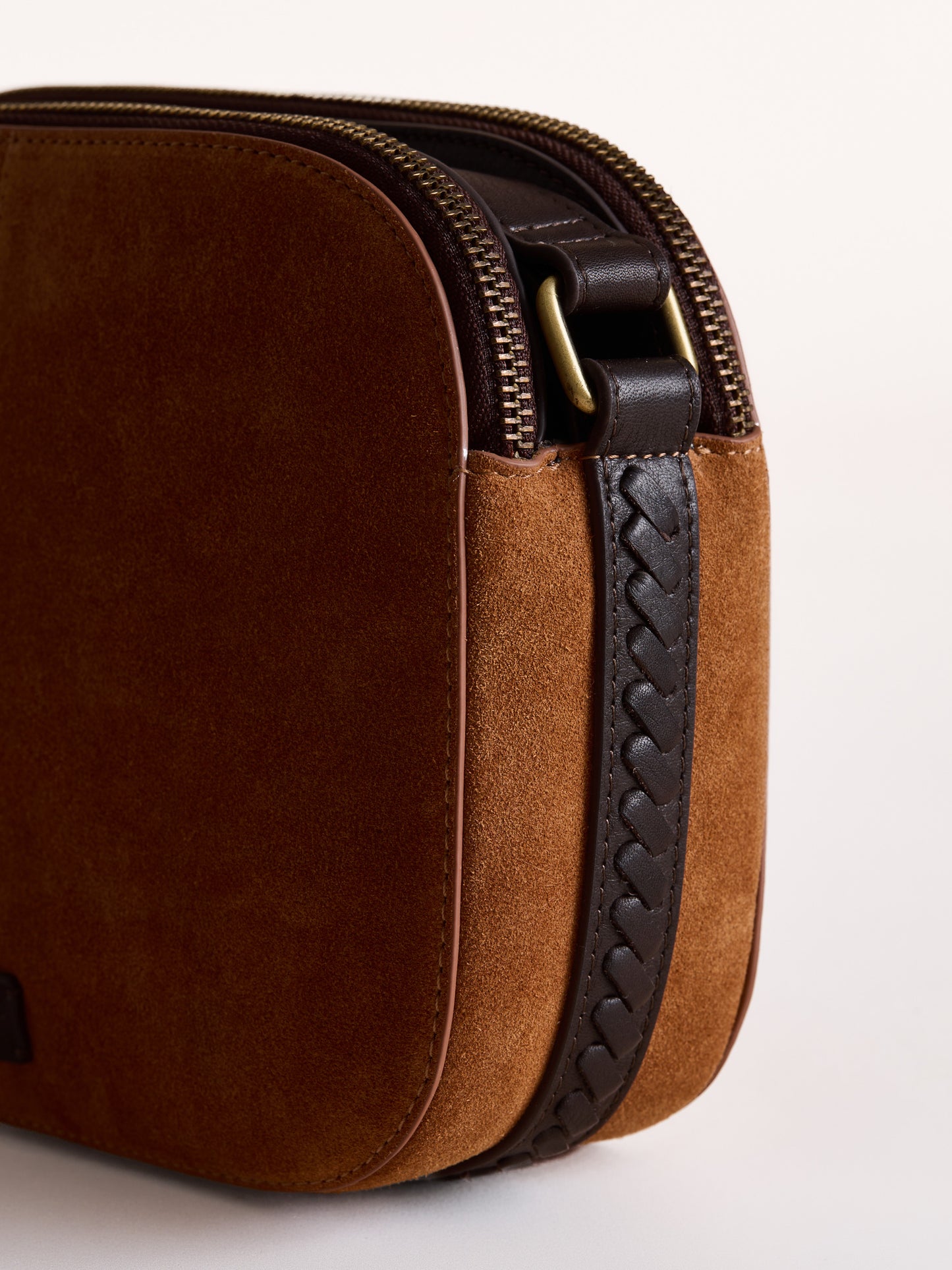 Scales Suede Camera Bag