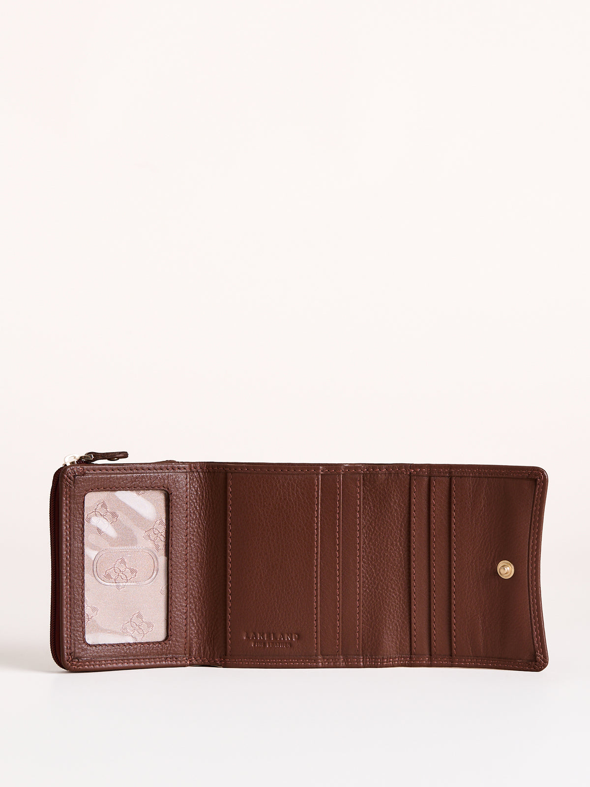 Small Leather Flapover Purse