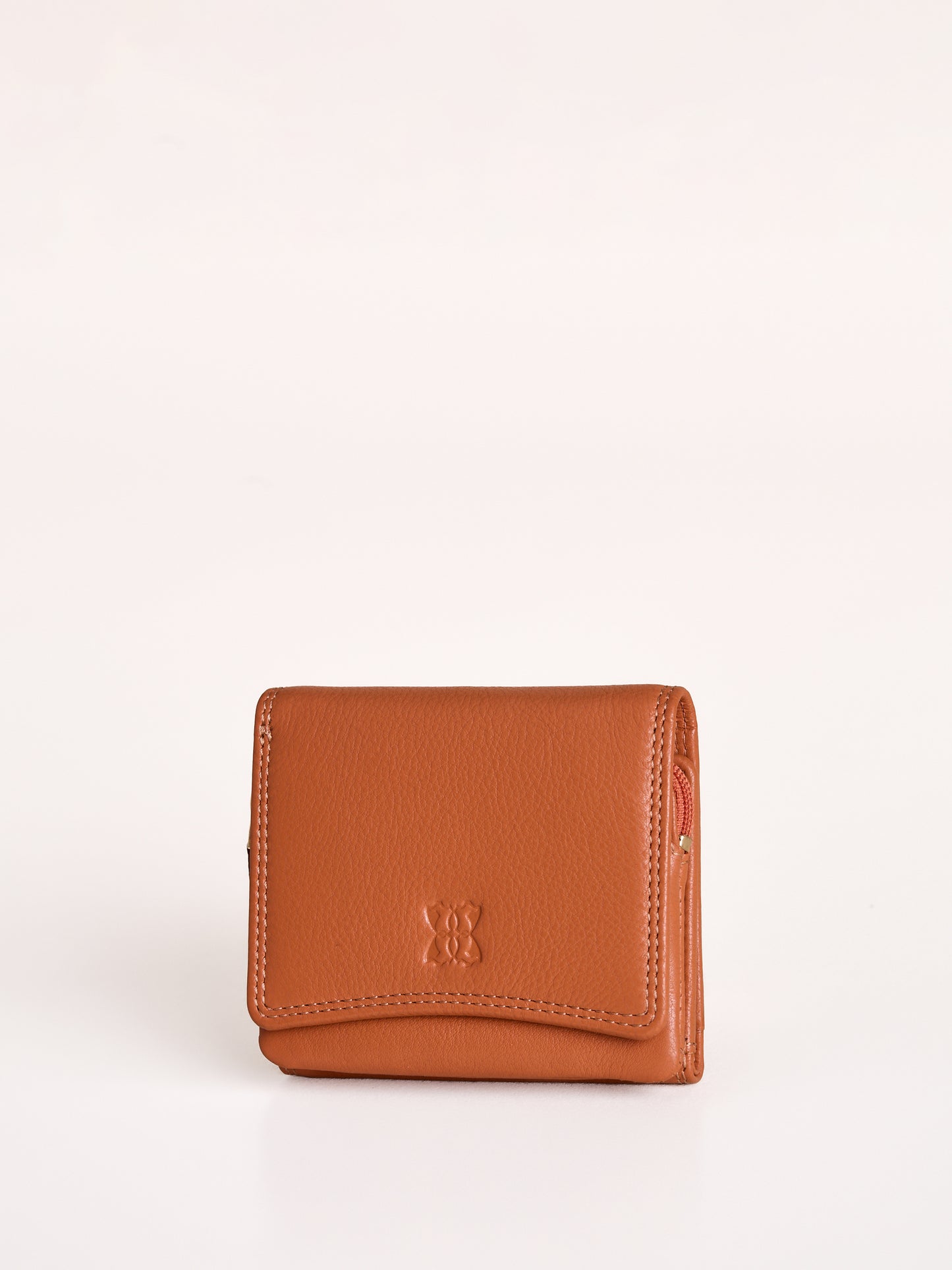 Small Leather Flapover Purse