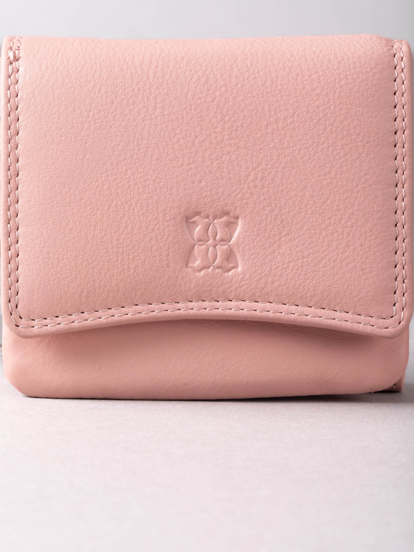 Small Leather Flapover Purse