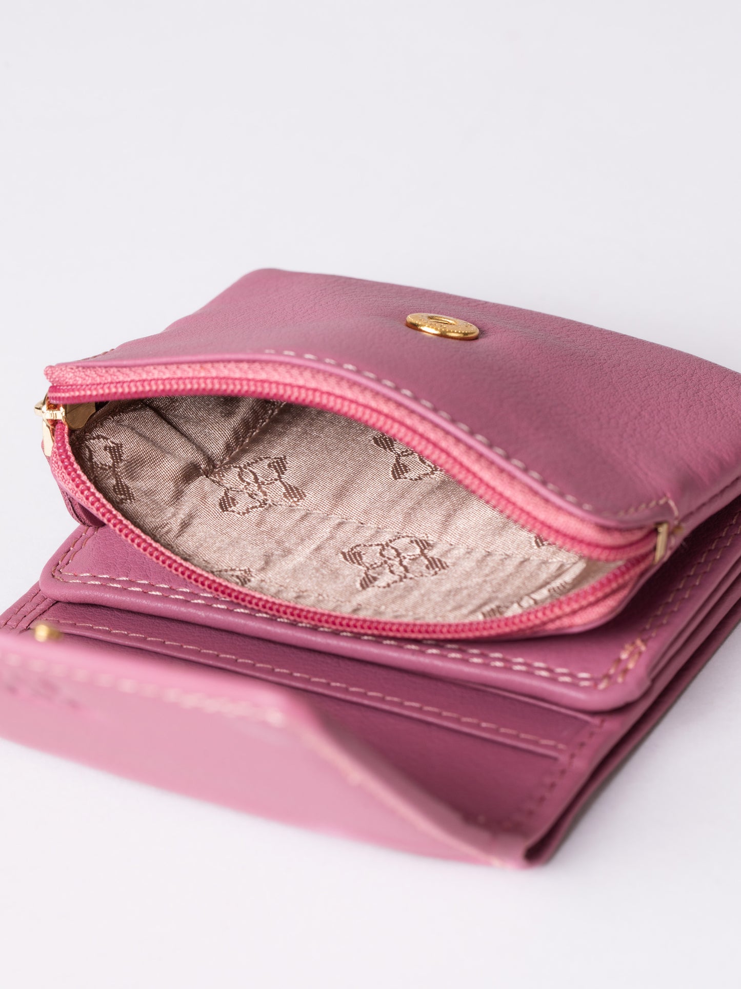 Small Leather Flapover Purse