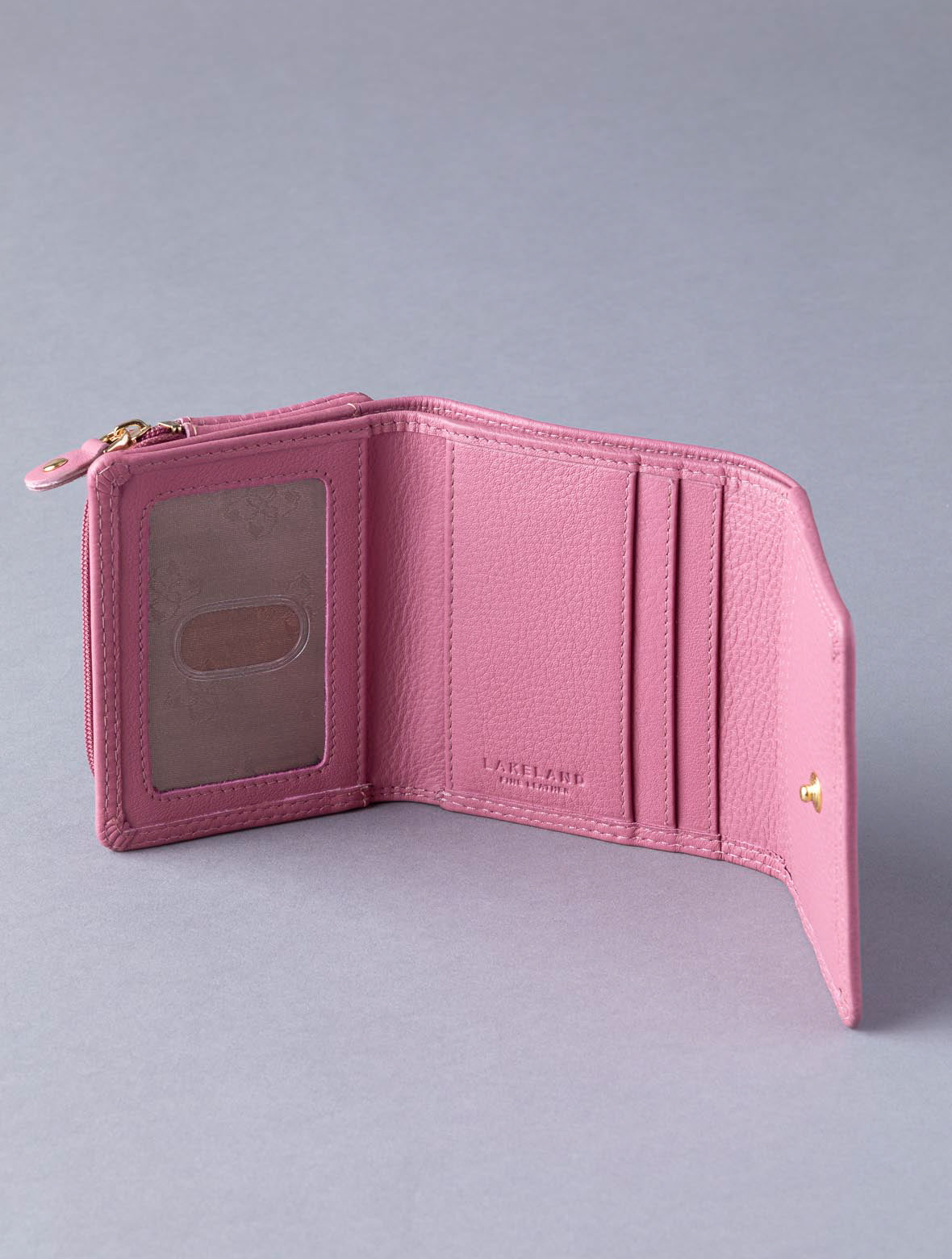 Small Leather Flapover Purse