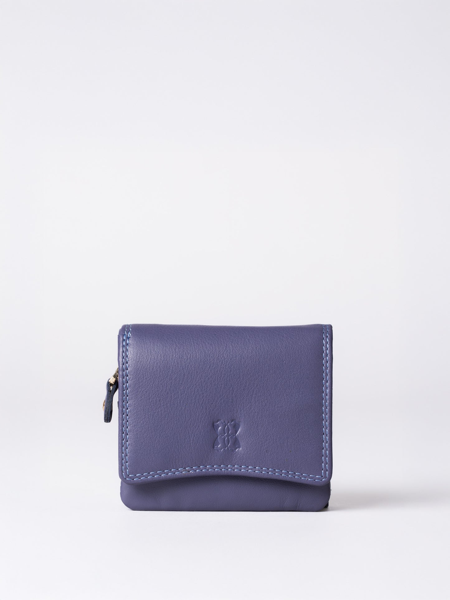 Small Leather Flapover Purse