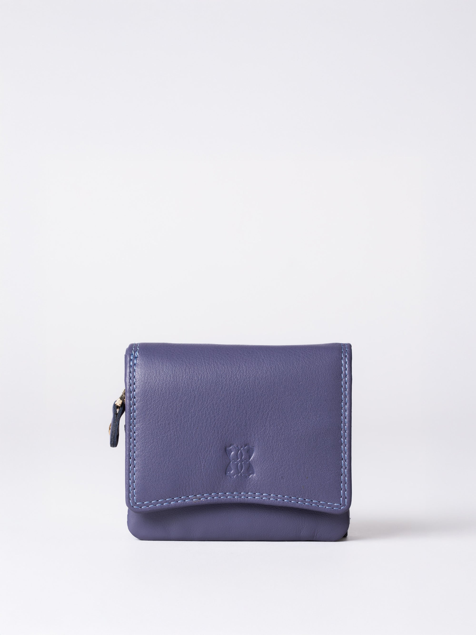 Small Leather Flapover Purse