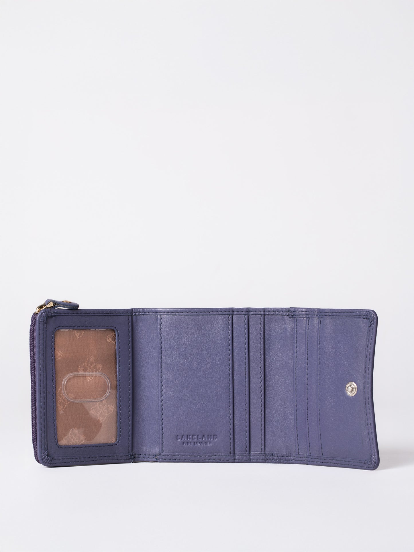 Small Leather Flapover Purse