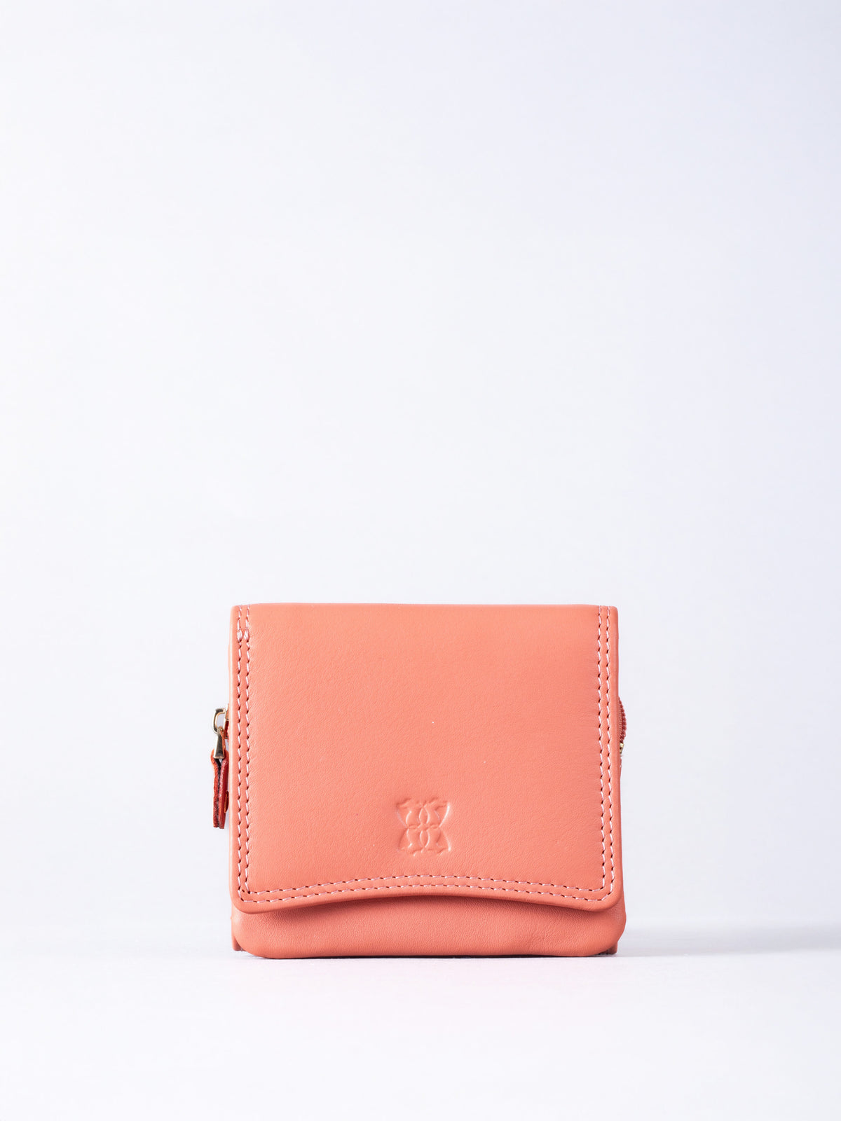 Small Leather Flapover Purse