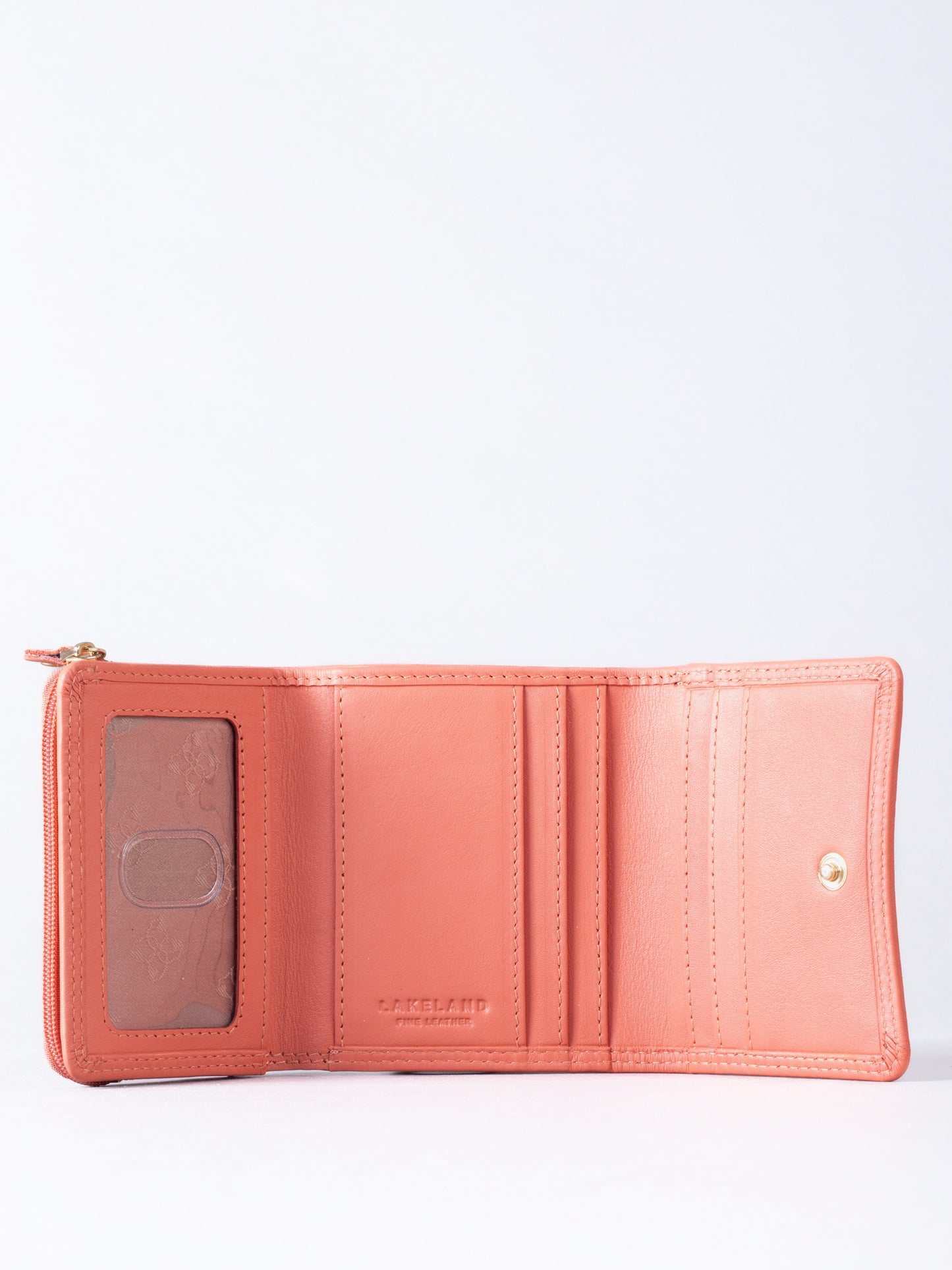 Small Leather Flapover Purse