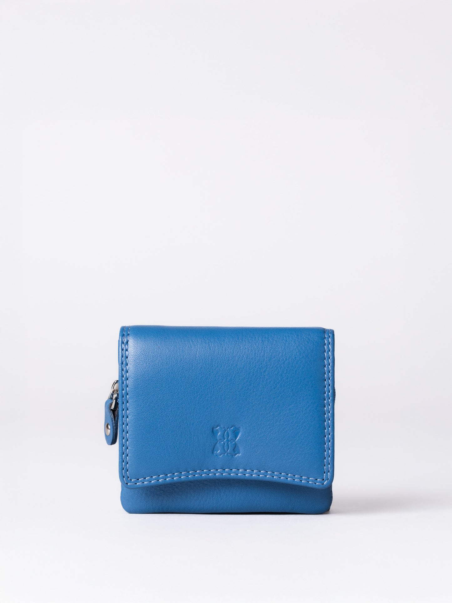 Small Leather Flapover Purse