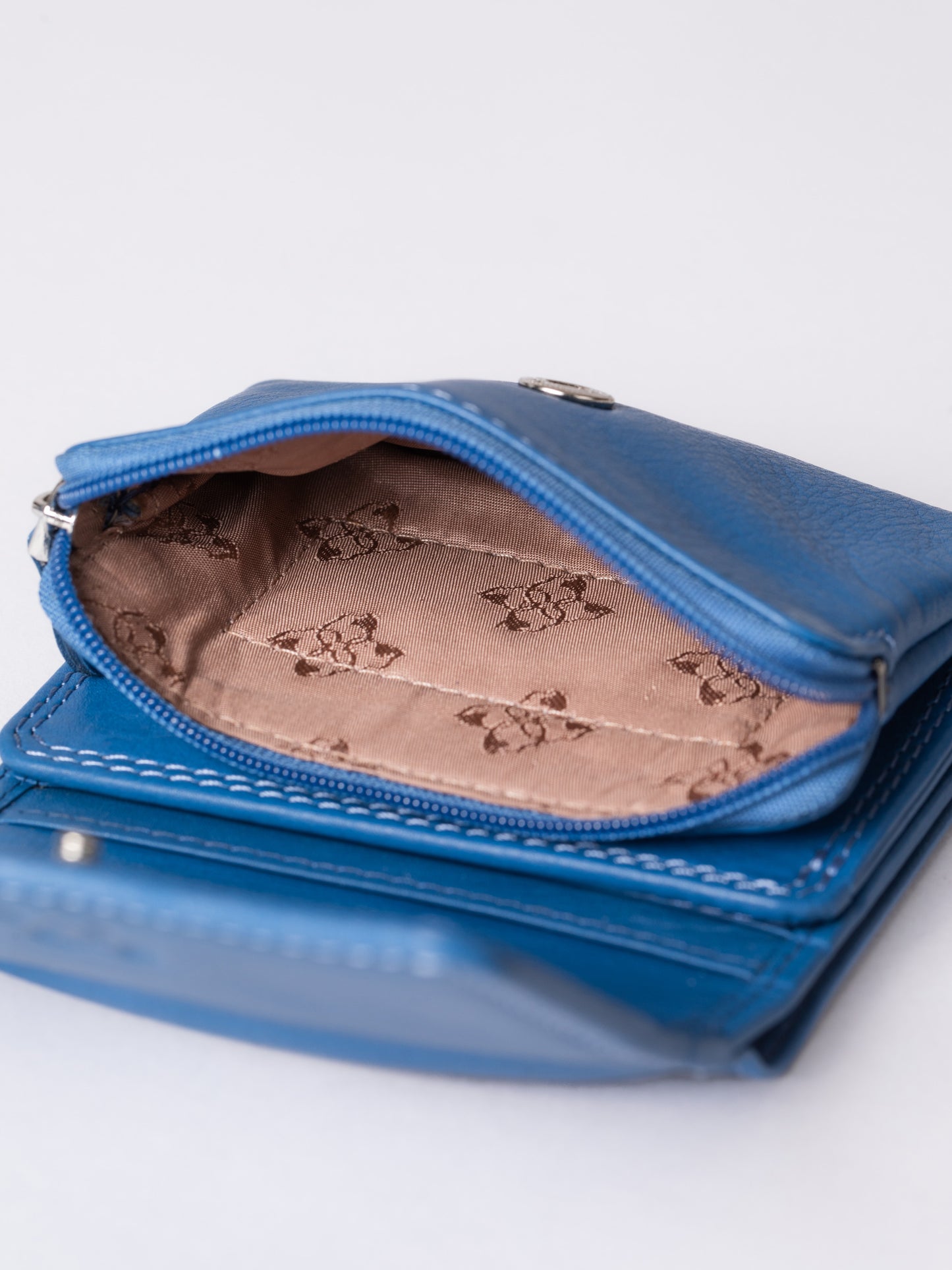 Small Leather Flapover Purse