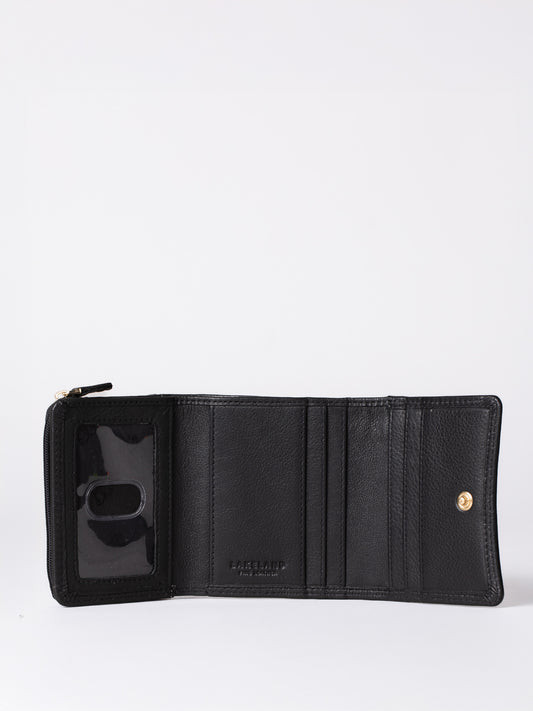 Small Leather Flapover Purse
