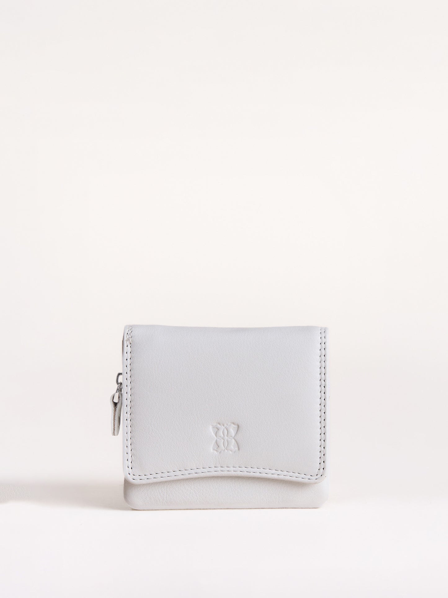Small Leather Flapover Purse