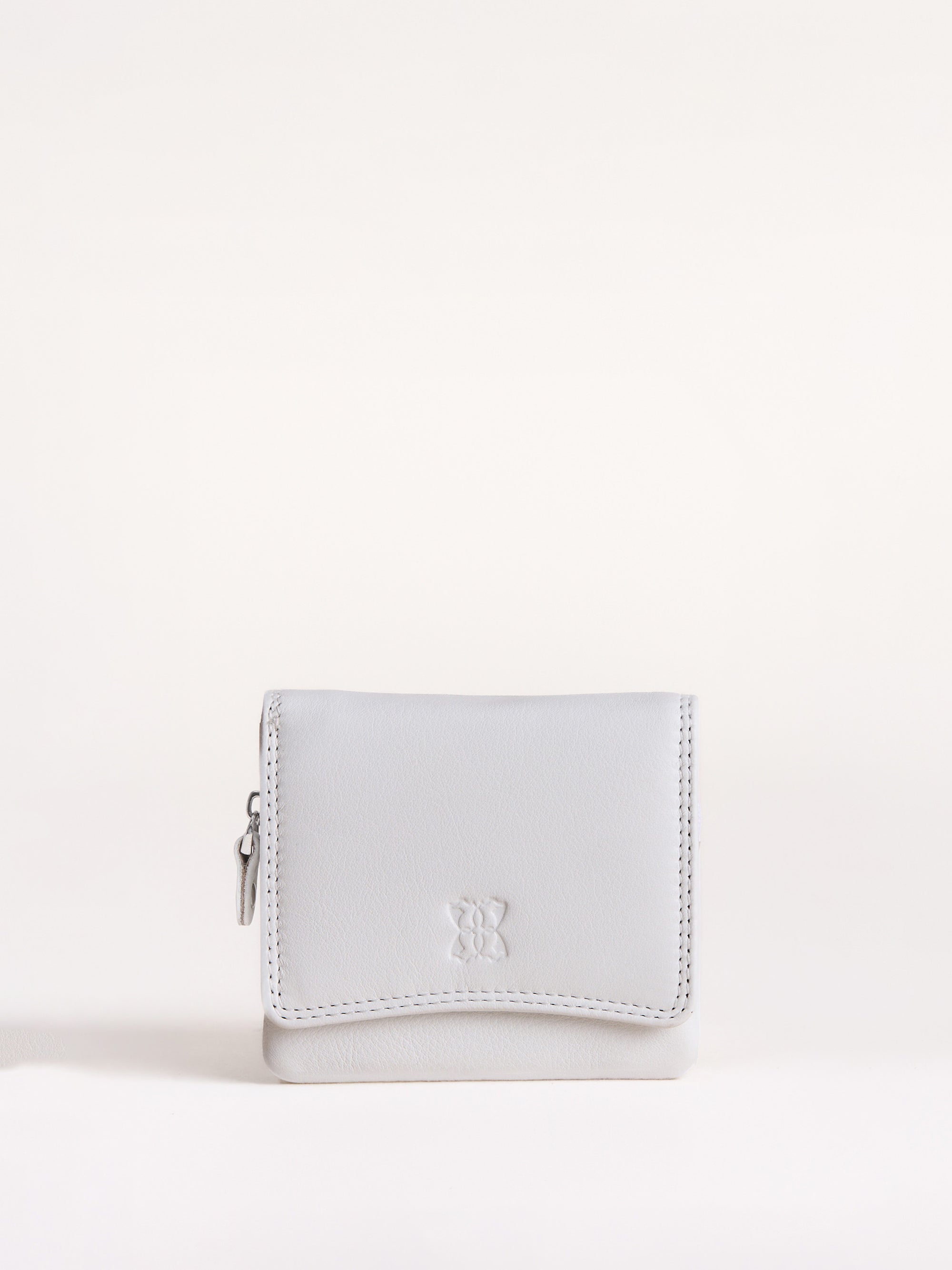 Small Leather Flapover Purse