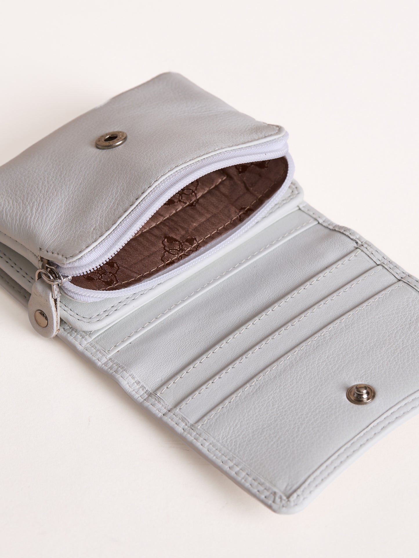 Small Leather Flapover Purse