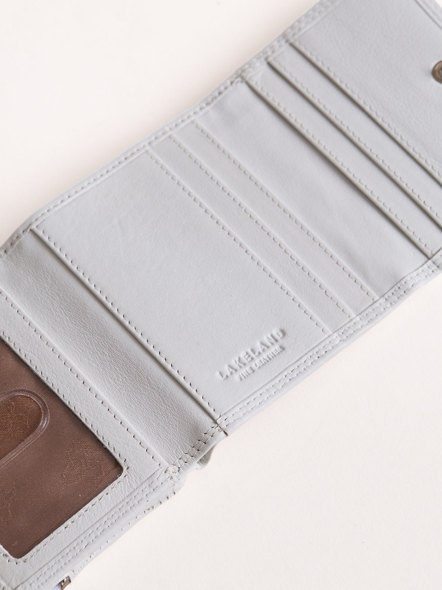 Small Leather Flapover Purse