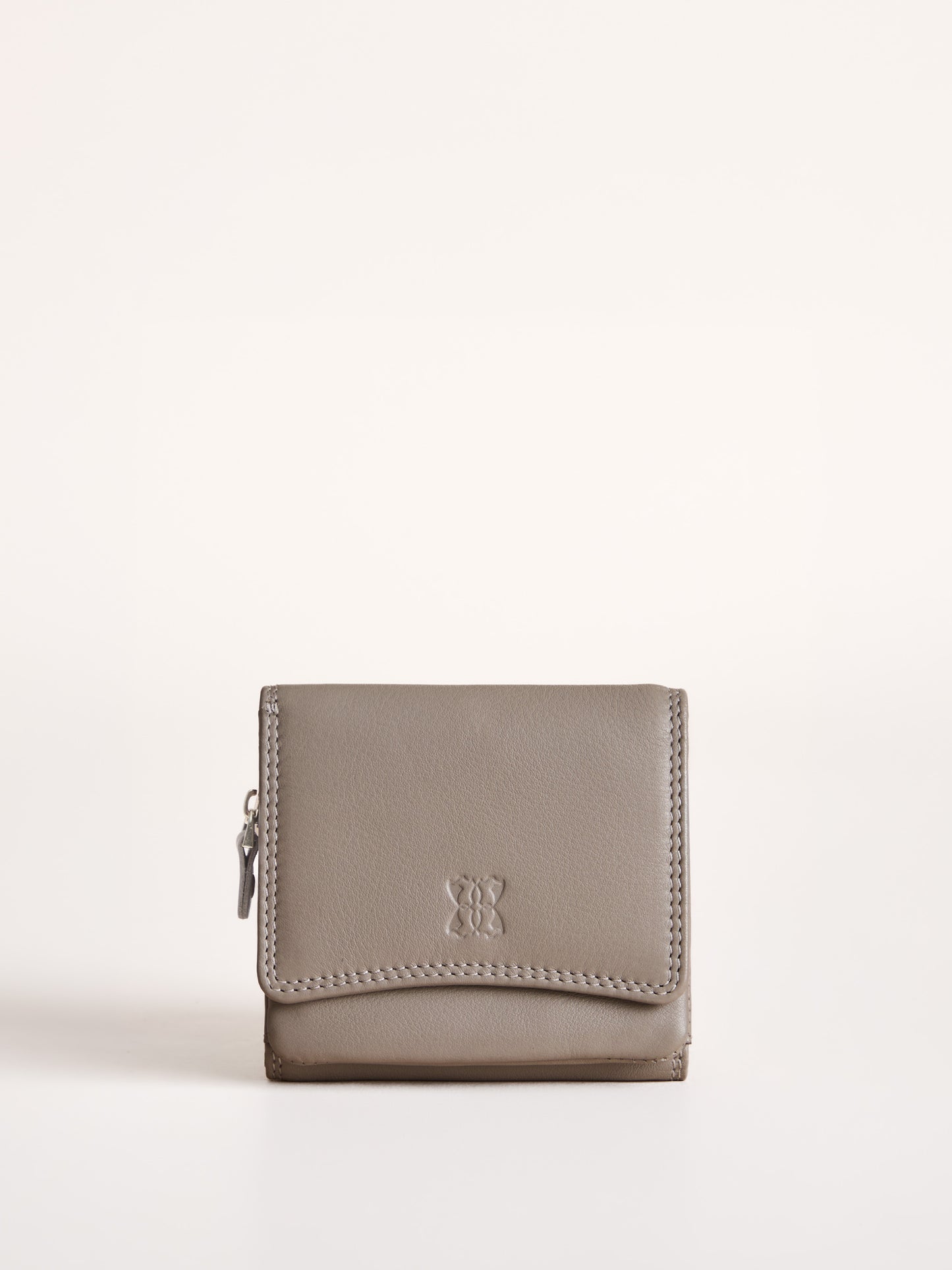 Small Leather Flapover Purse