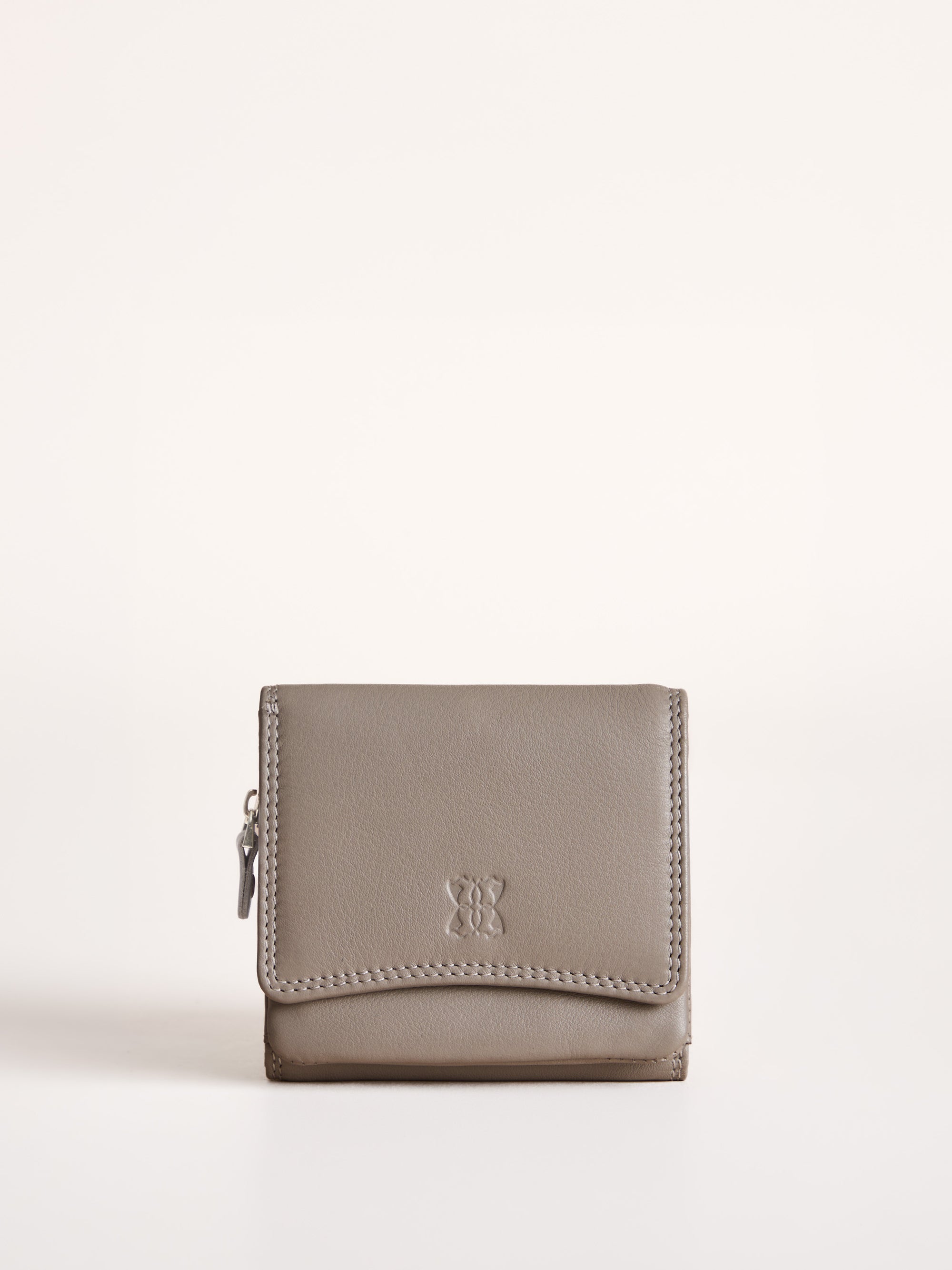 Small Leather Flapover Purse