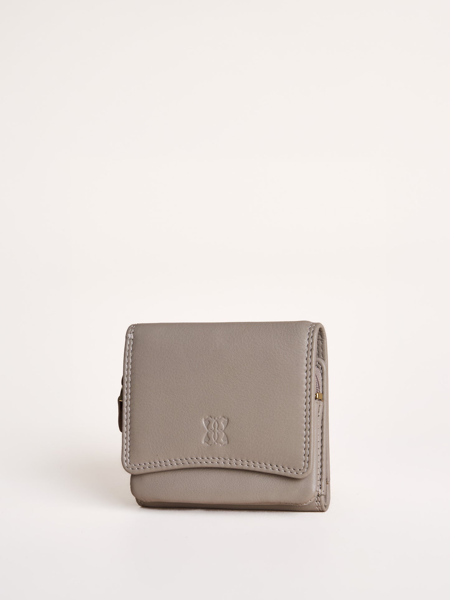 Small Leather Flapover Purse