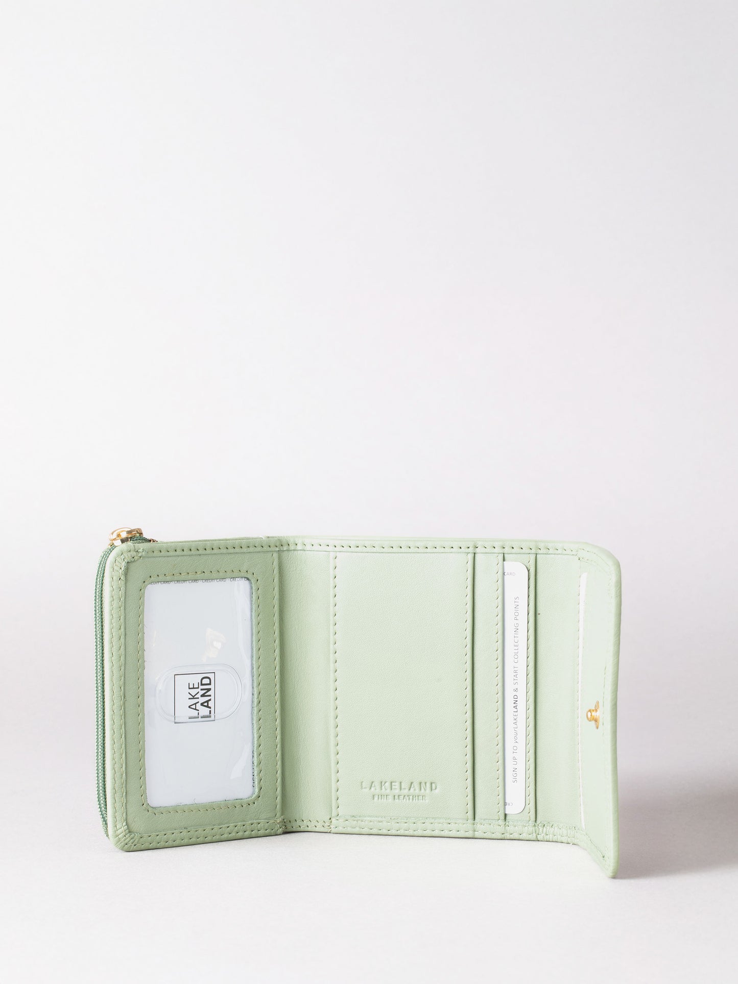 Small Leather Flapover Purse