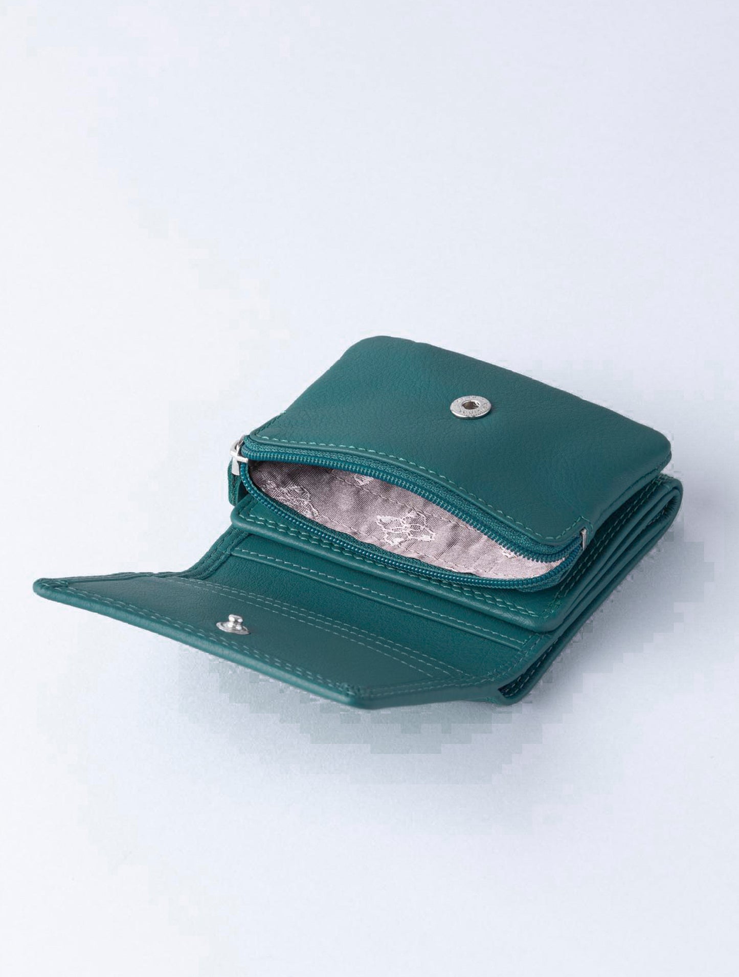Small Leather Flapover Purse