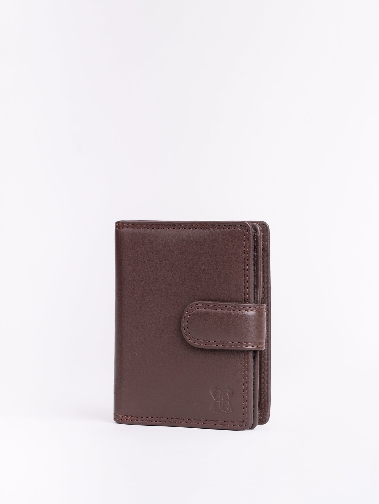 Small Leather Tab Purse