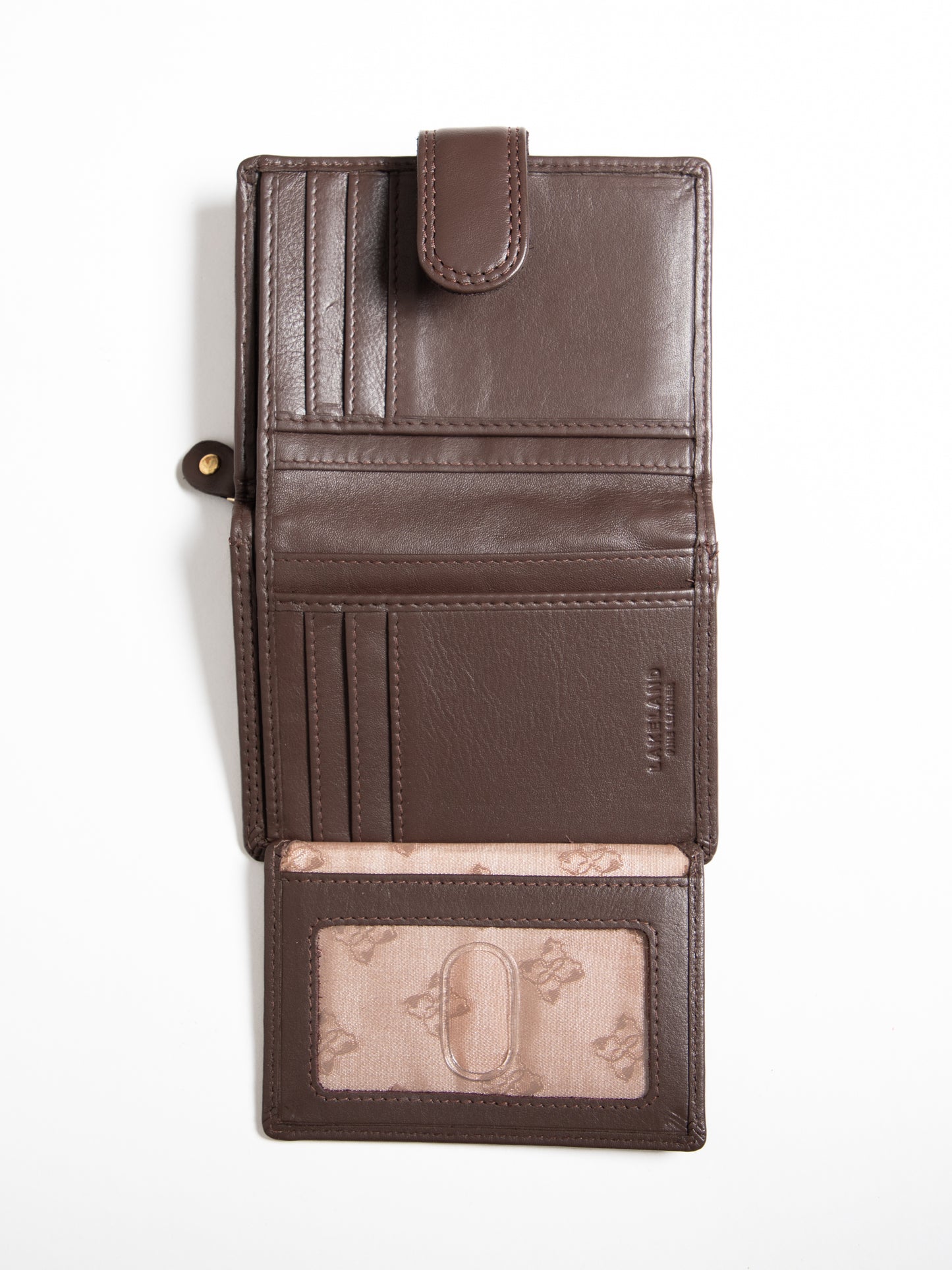 Small Leather Tab Purse
