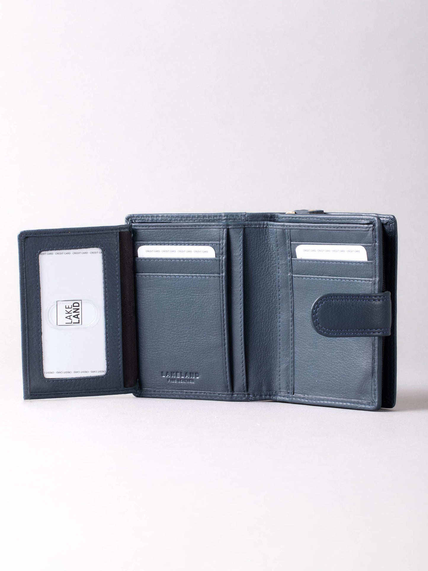 Small Leather Tab Purse