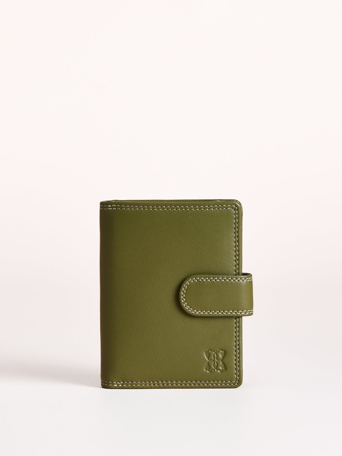 Small Leather Tab Purse