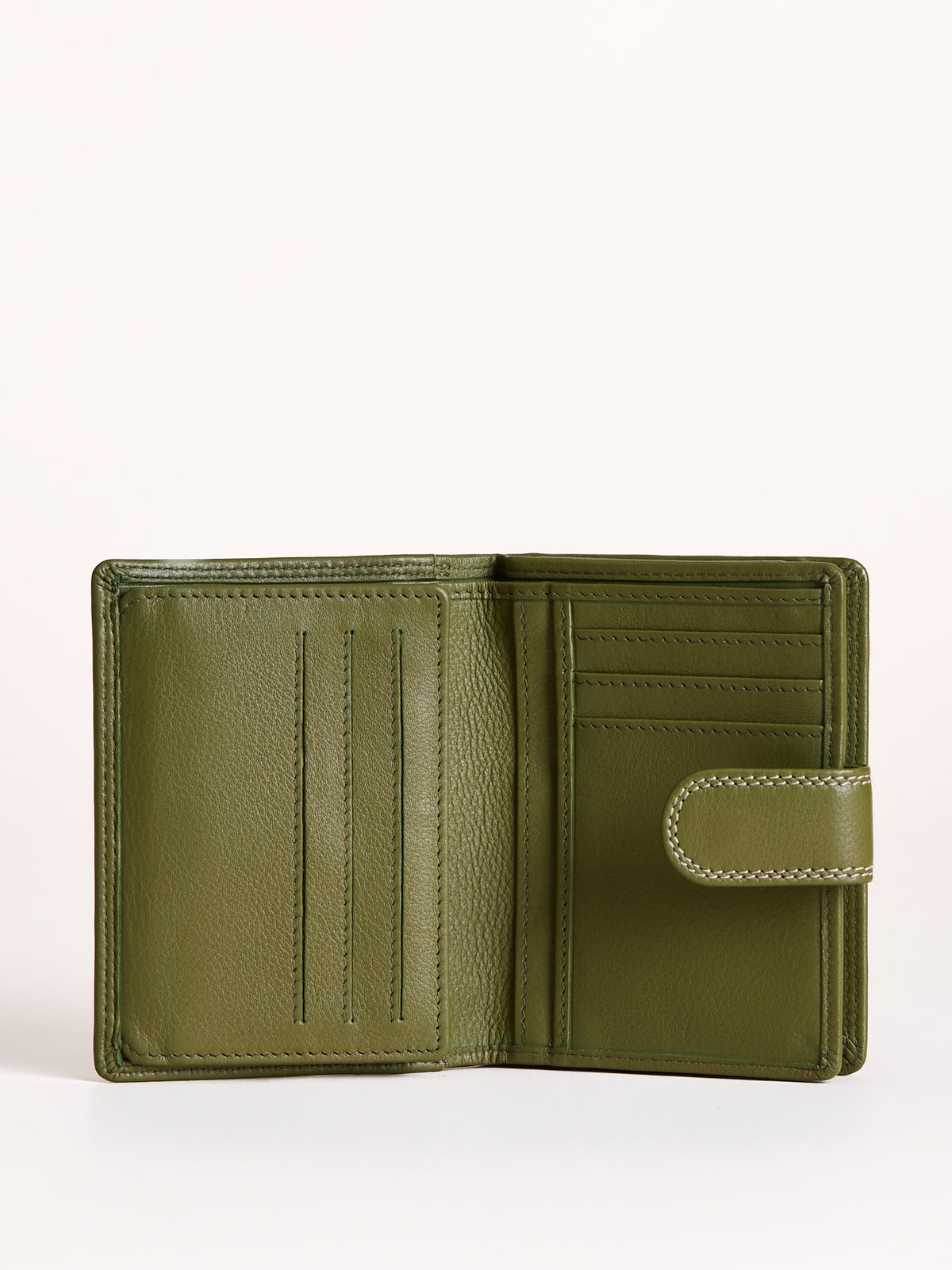 Small Leather Tab Purse