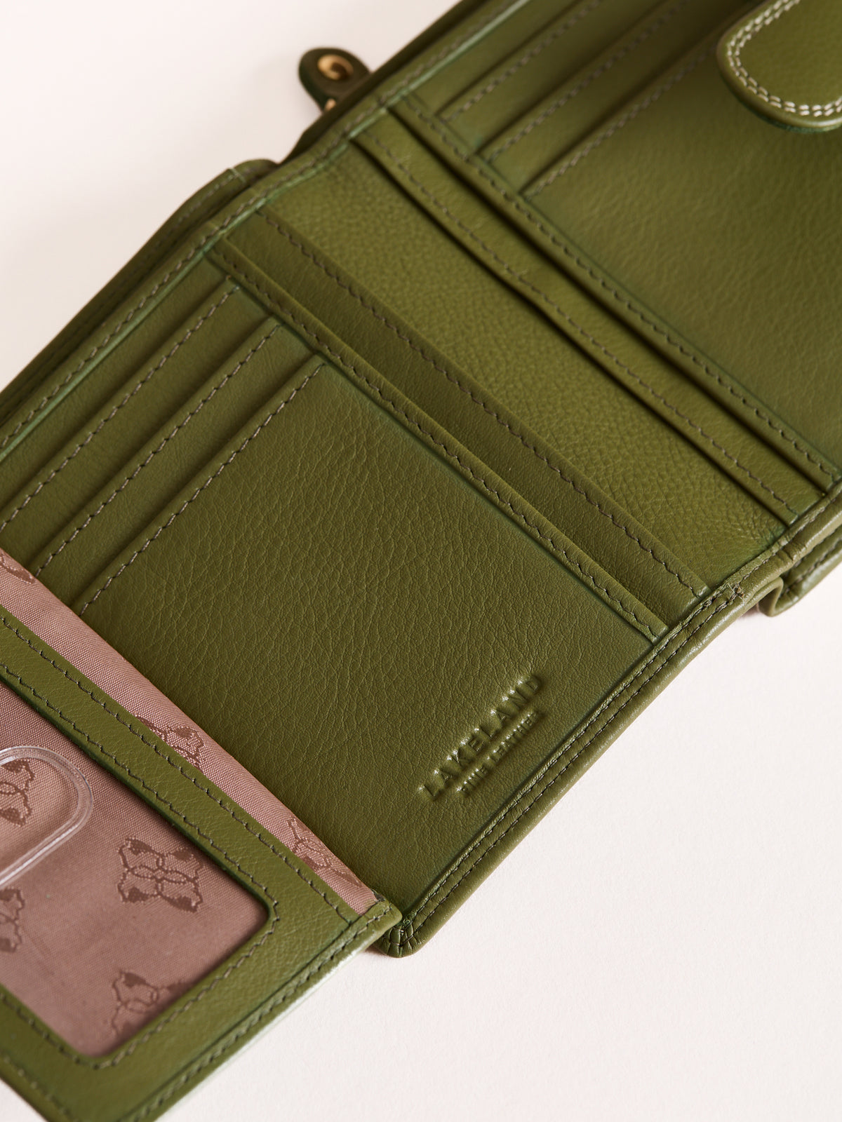 Small Leather Tab Purse