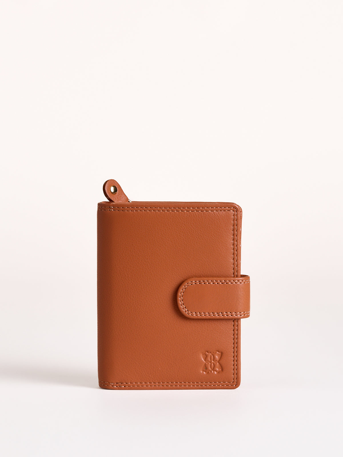Small Leather Tab Purse