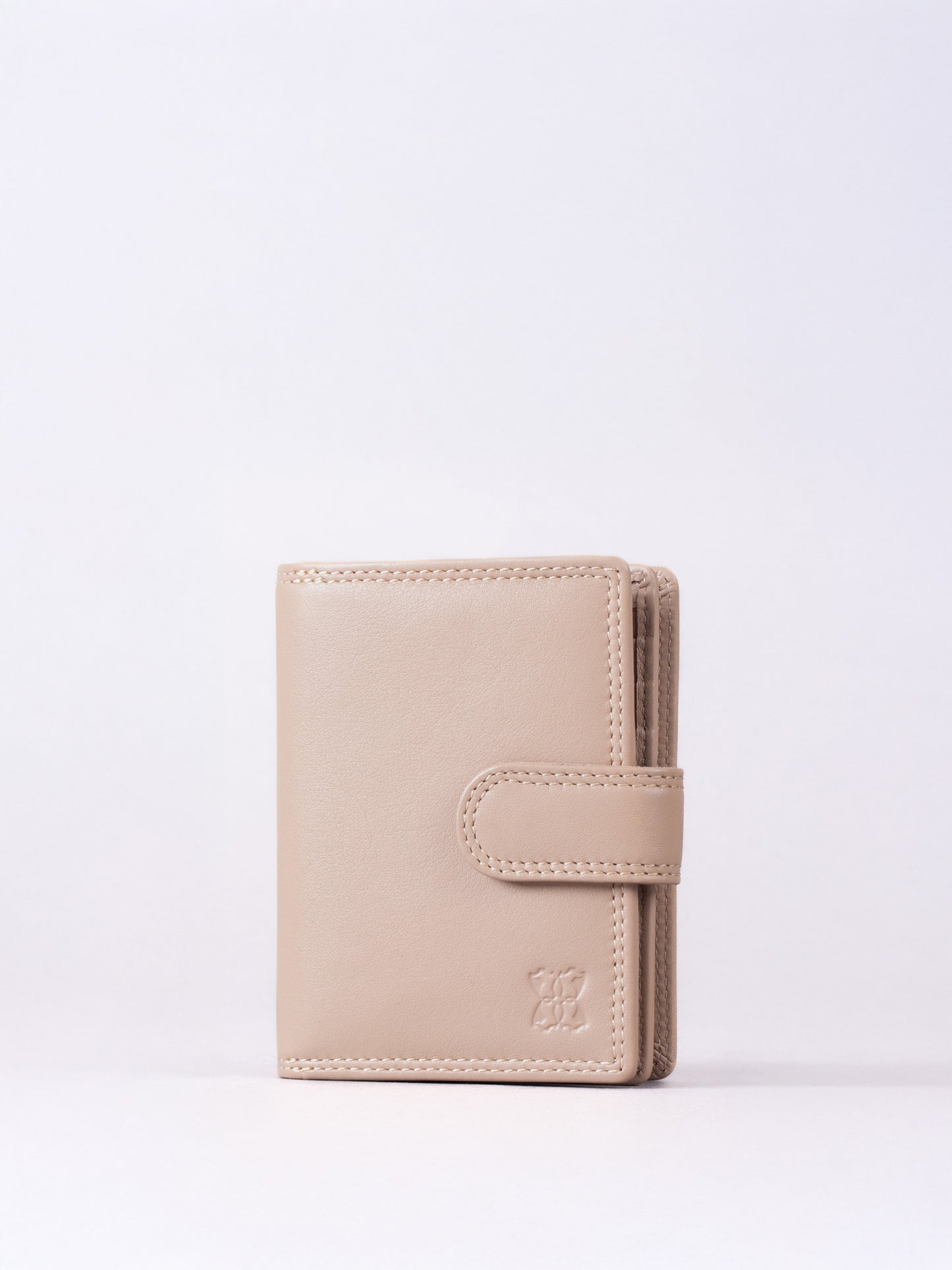 Small Leather Tab Purse