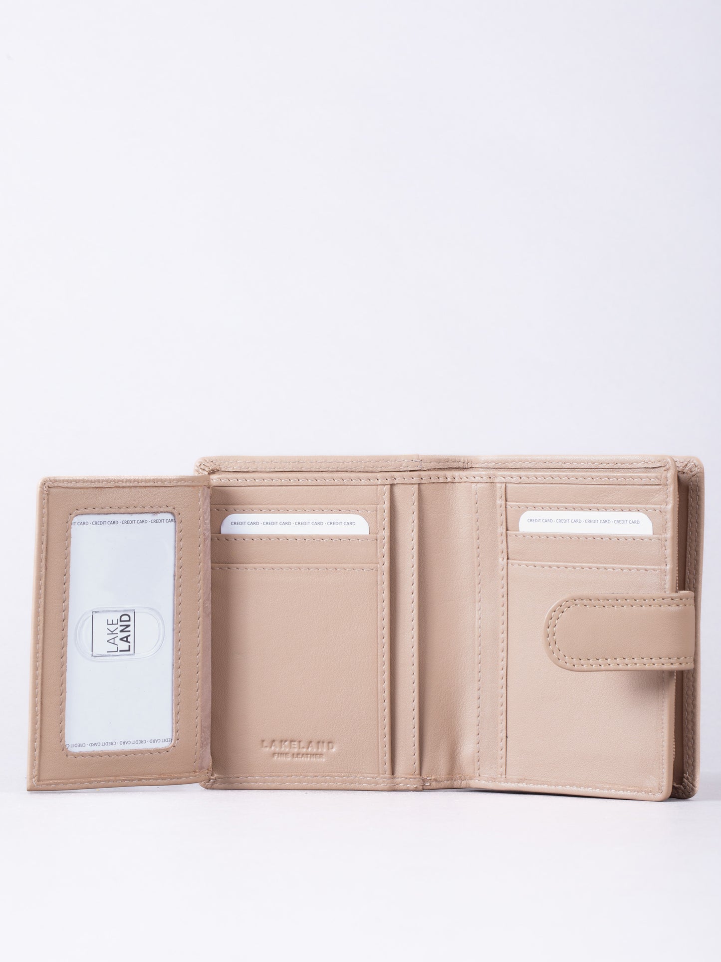 Small Leather Tab Purse