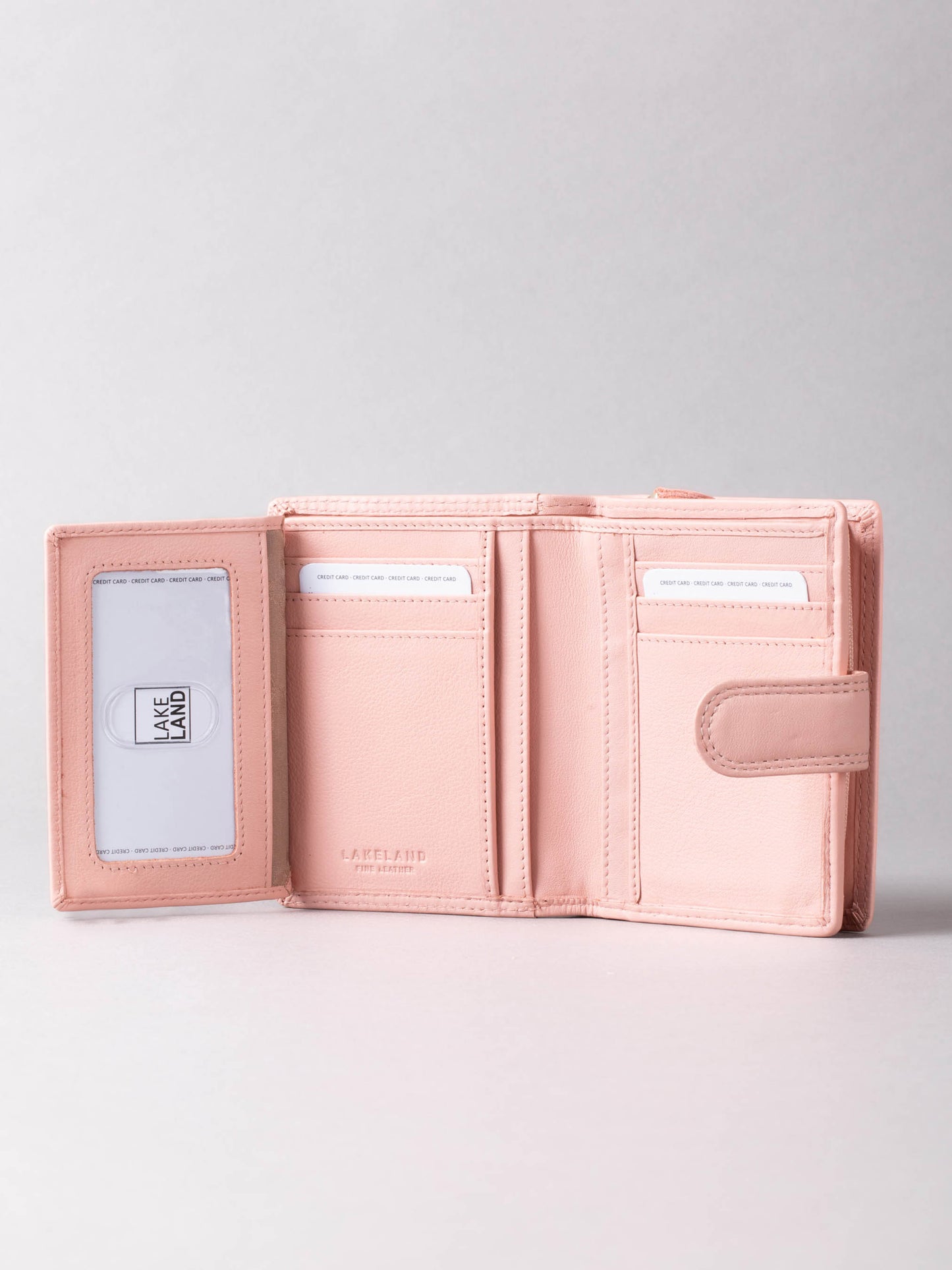 Small Leather Tab Purse
