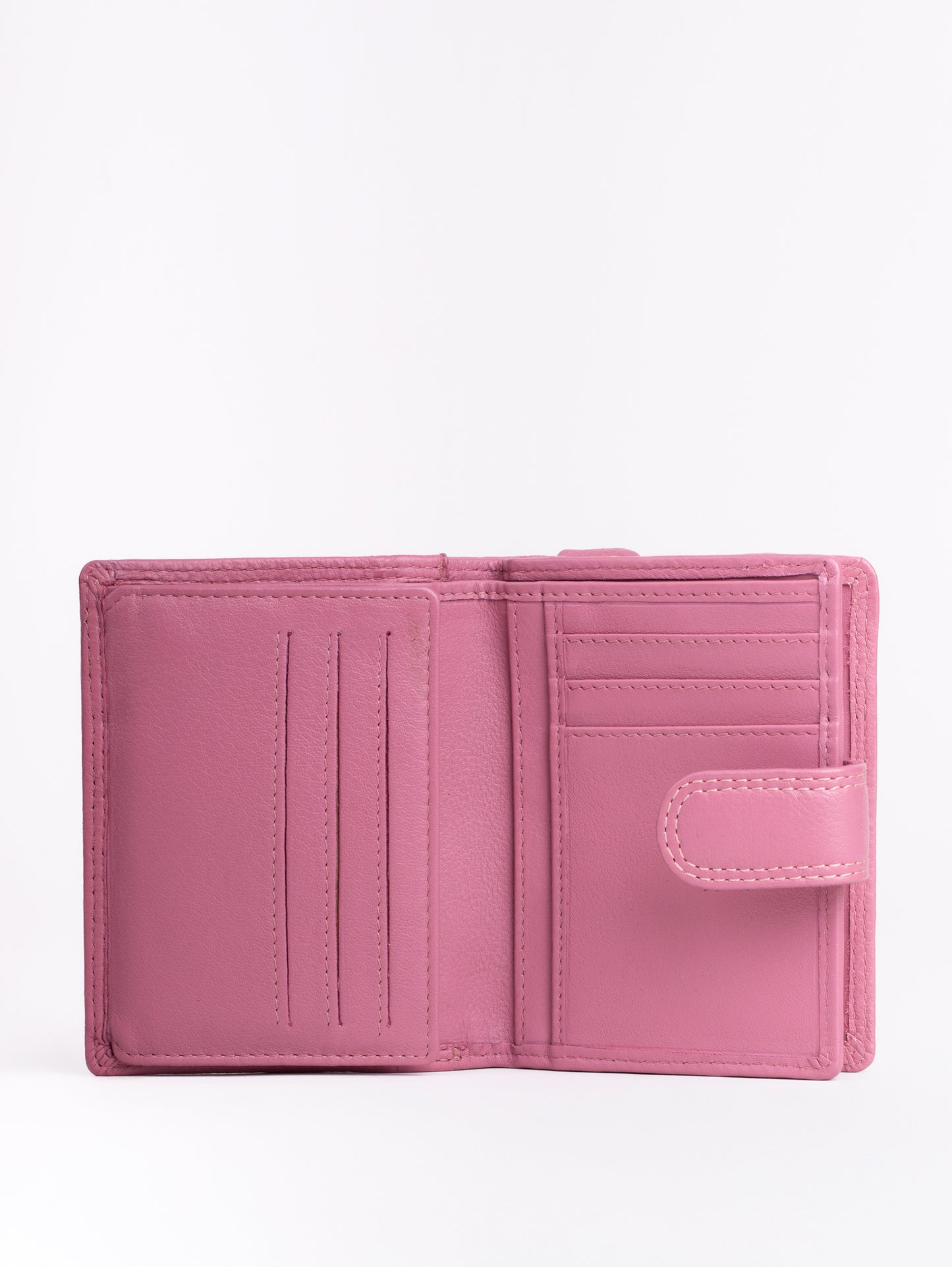 Small Leather Tab Purse