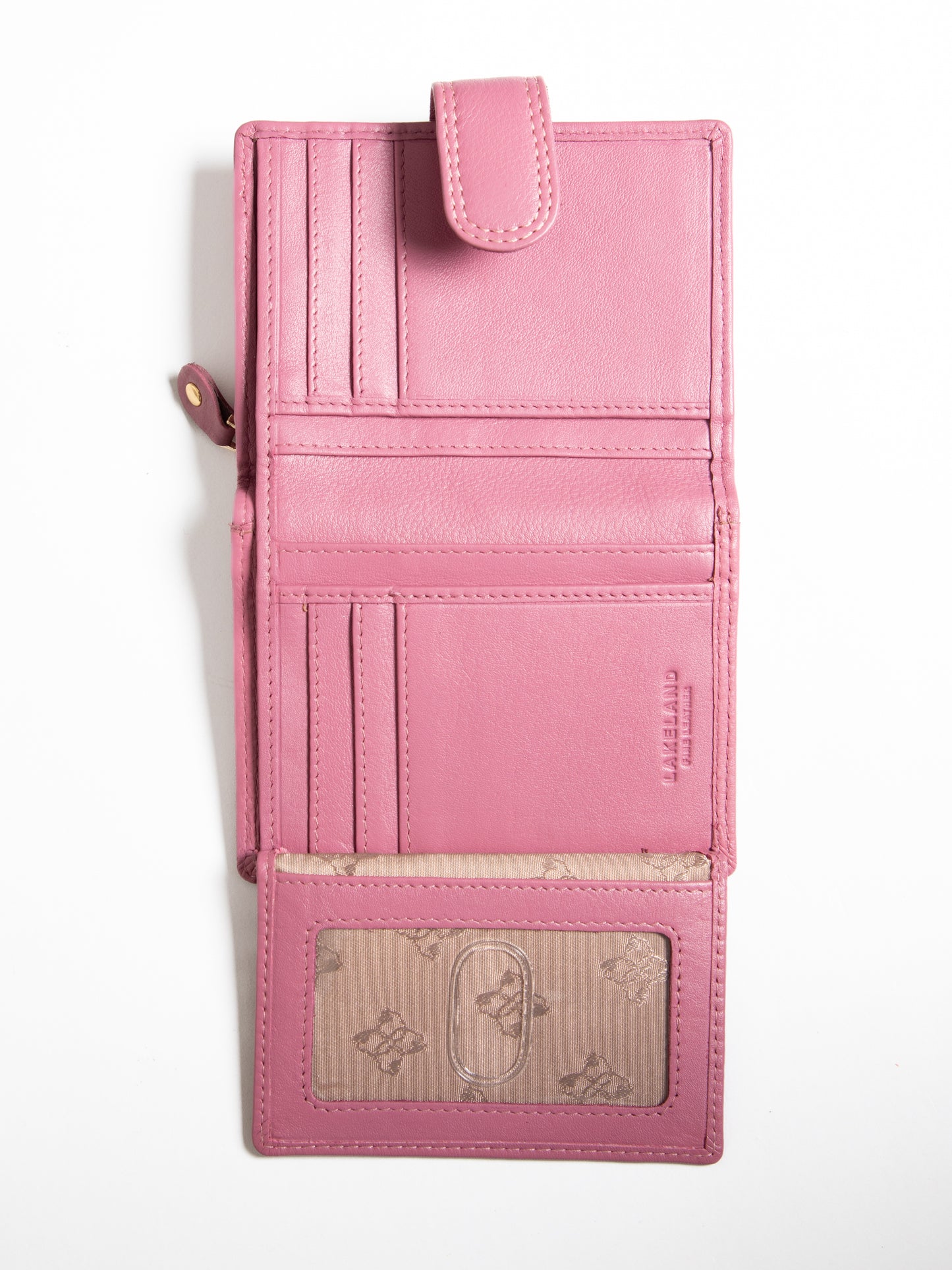 Small Leather Tab Purse
