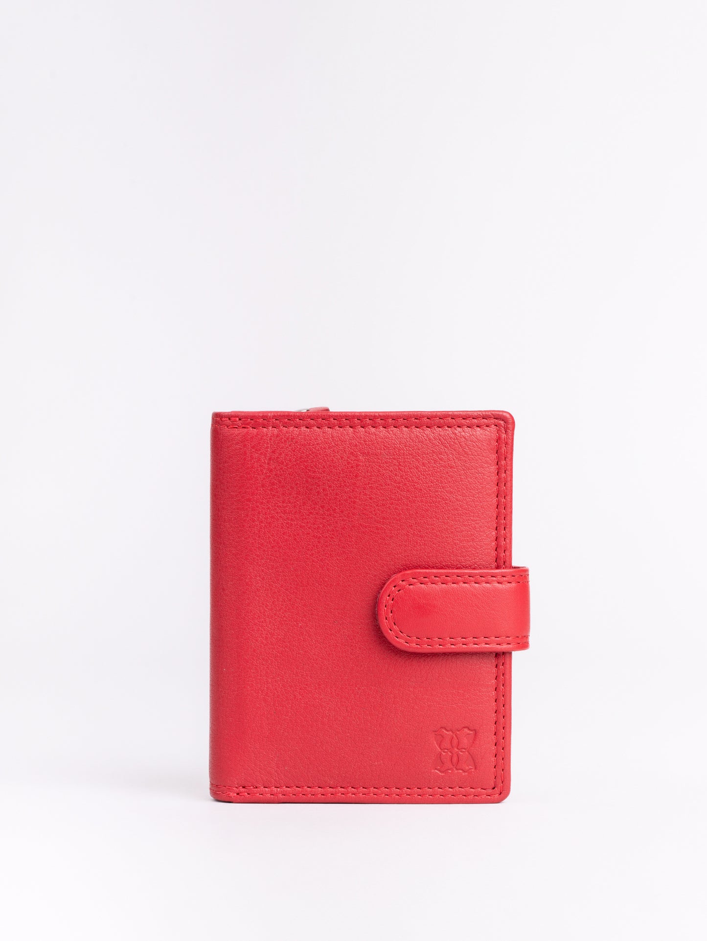 Small Leather Tab Purse