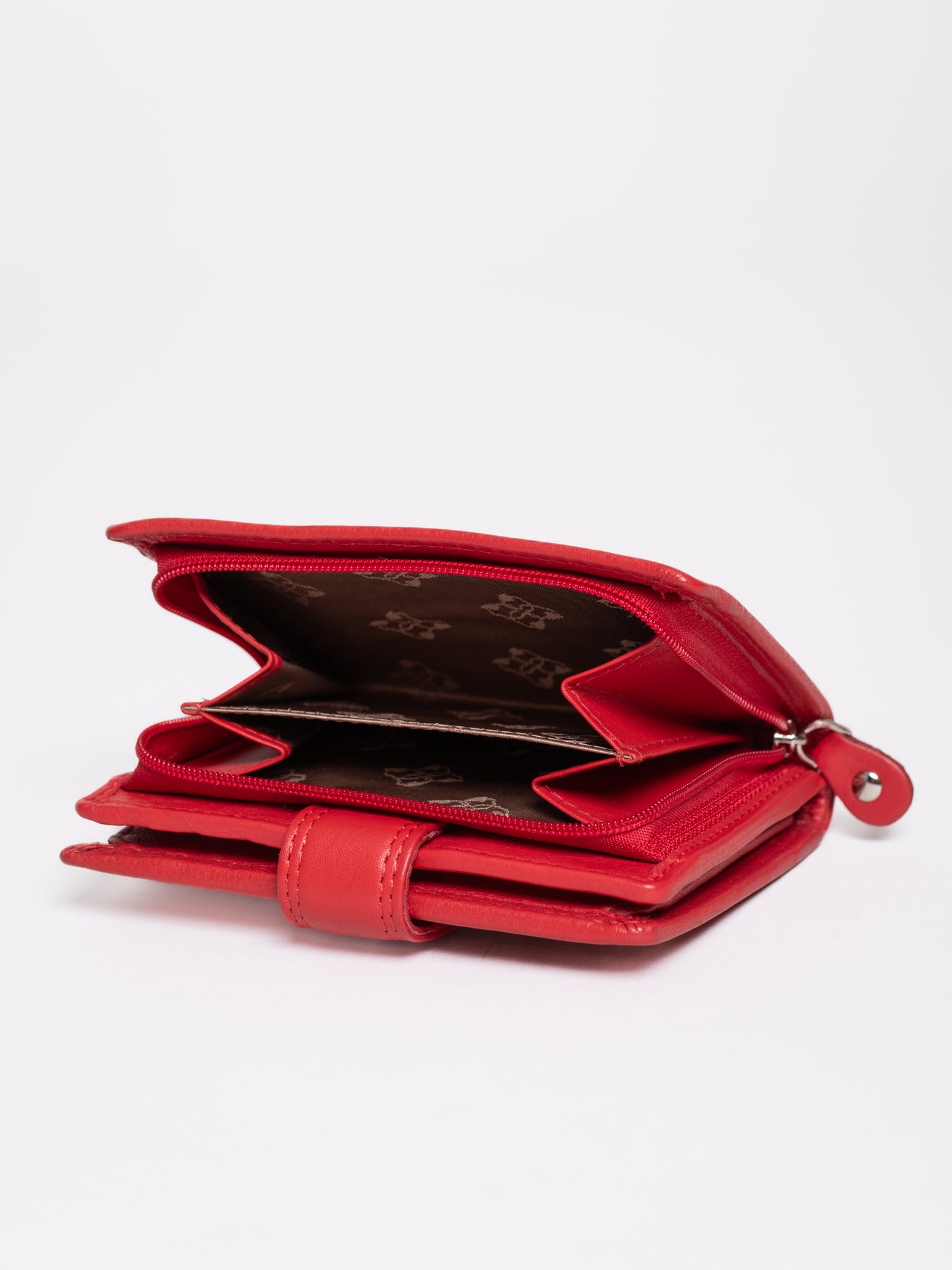 Small Leather Tab Purse